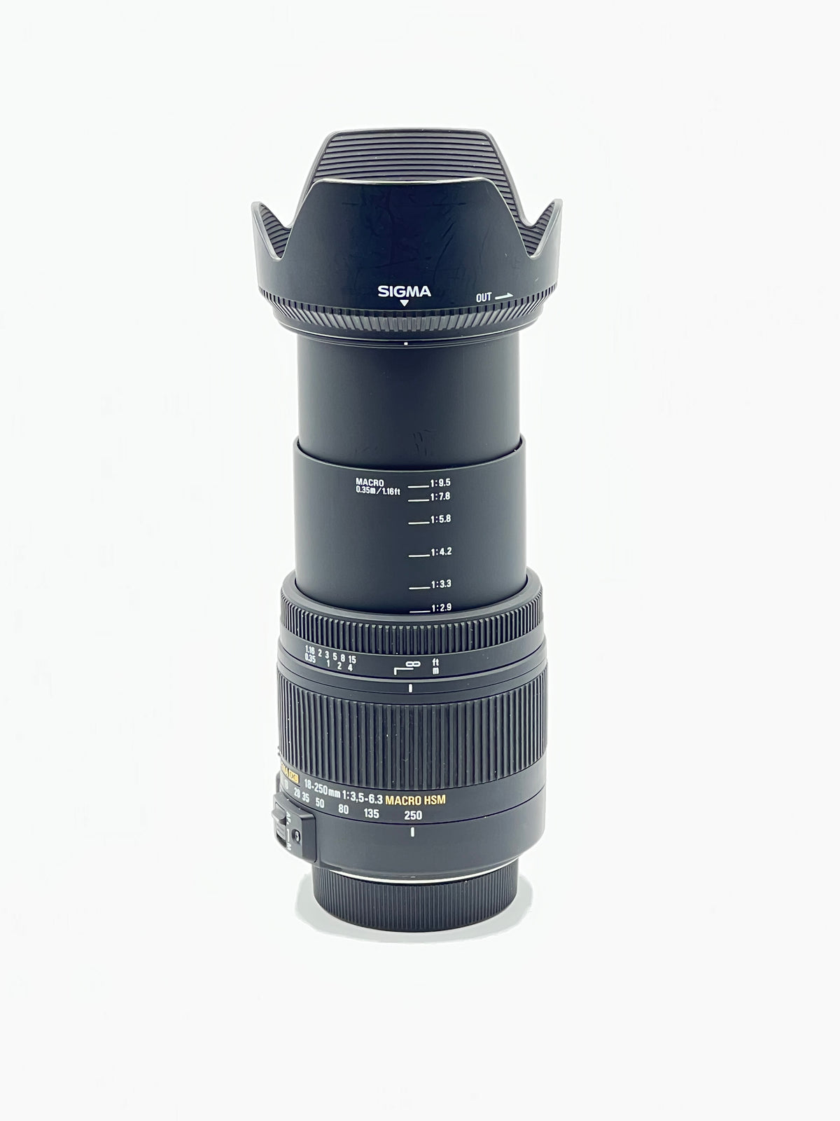 USED Sigma 18-250mm F3.5-6.3 DC MACRO OS HSM for Nikon