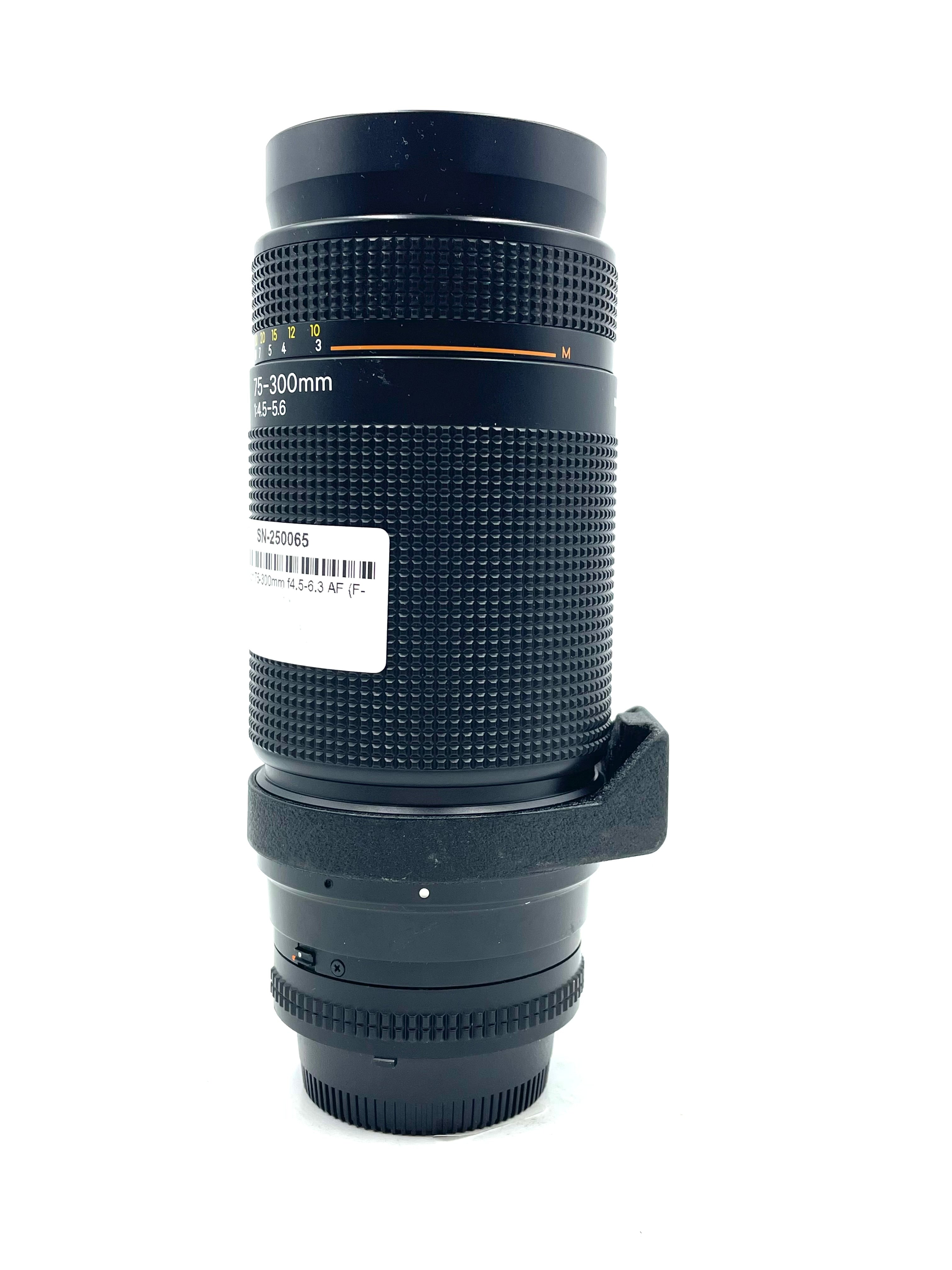 Used Nikon 75-300mm f4.5-6.3 AF (F-Mount)