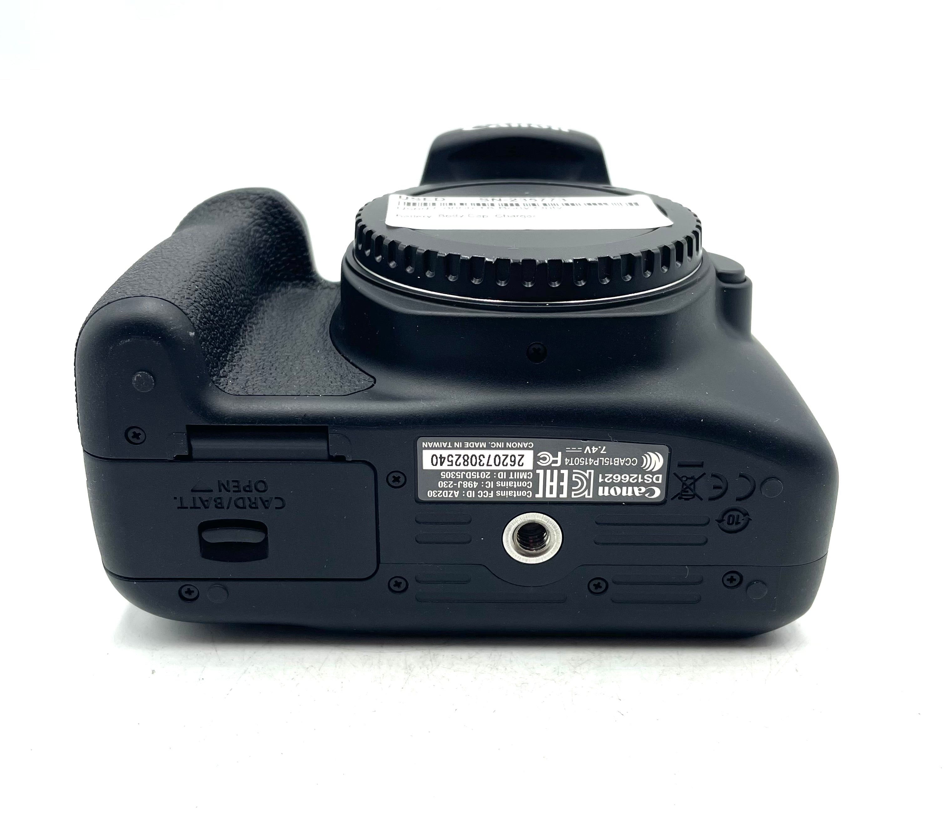 Used Canon T6 Body Only