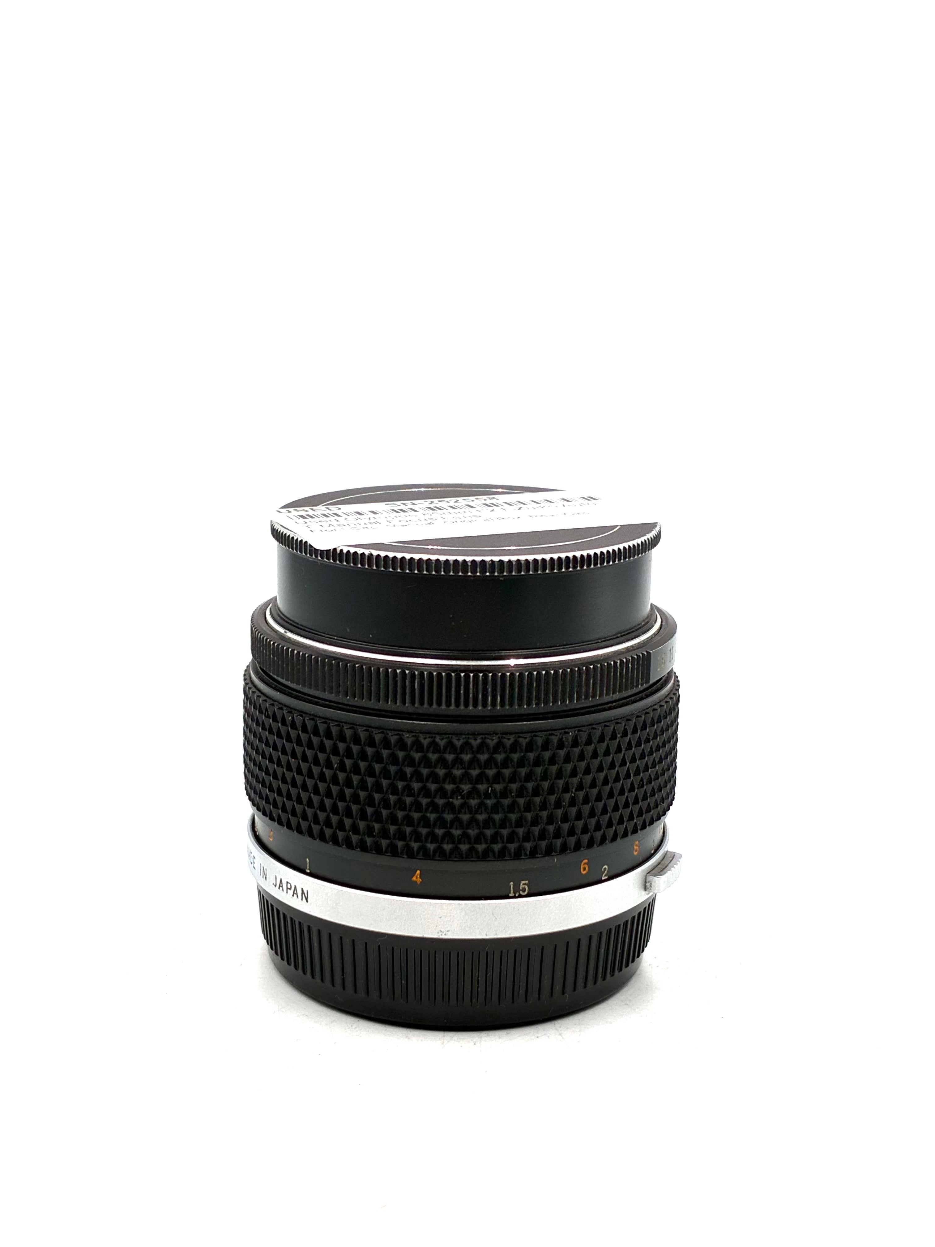 Used Olympus 85mm F2 F.Zuiko Auto-T Manual Focus Lens