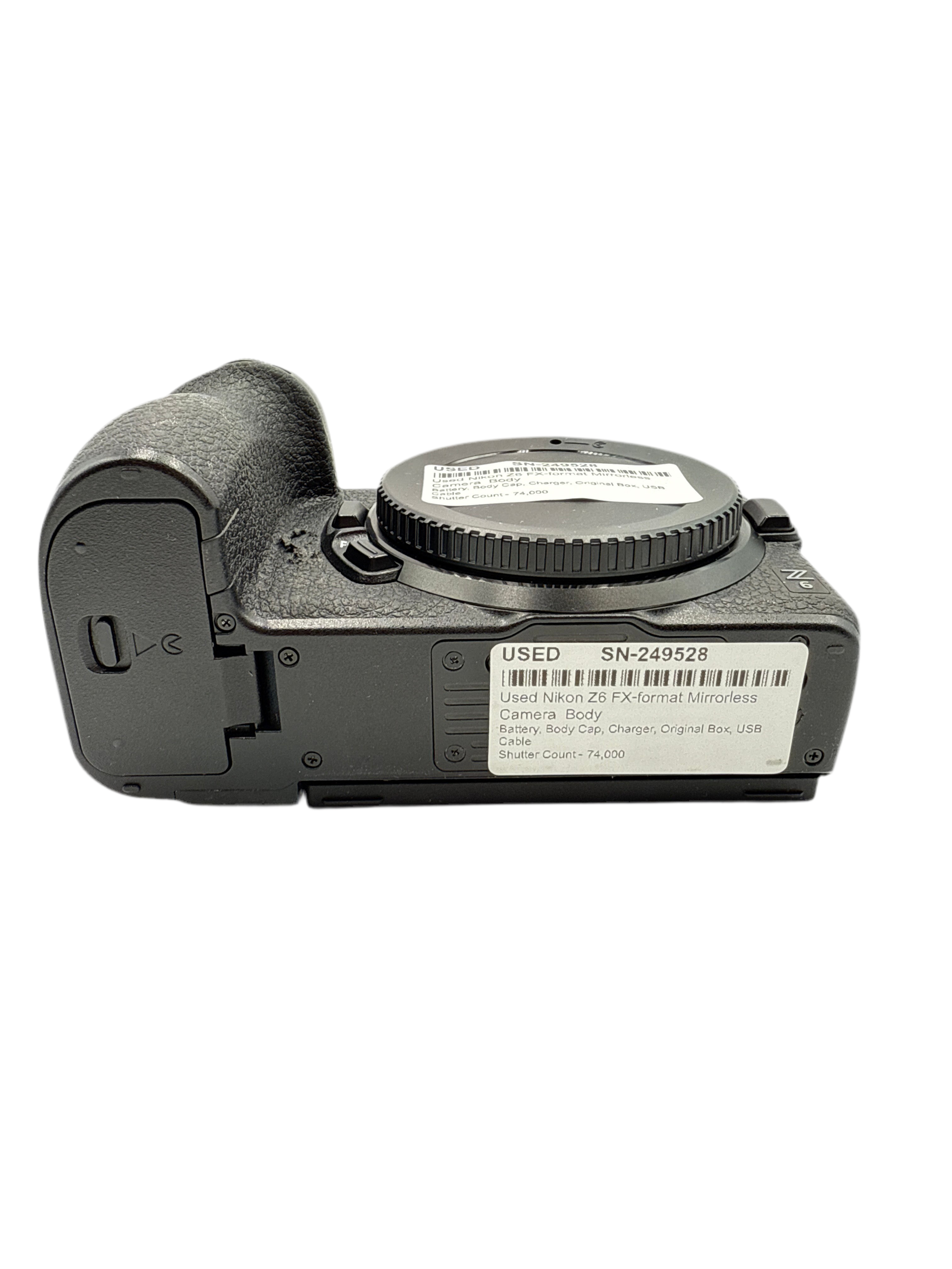 Used Nikon Z6 FX-format Mirrorless Camera  Body