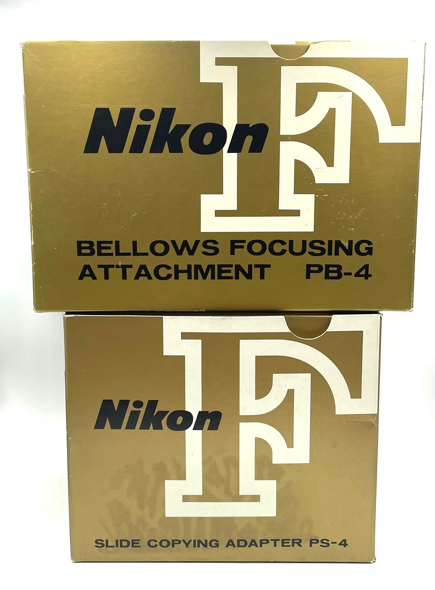 Nikon Slide Copying Adapter PS-4 & Nikon Bellows Focusing Attachment PB-4 *MINT* (0049)