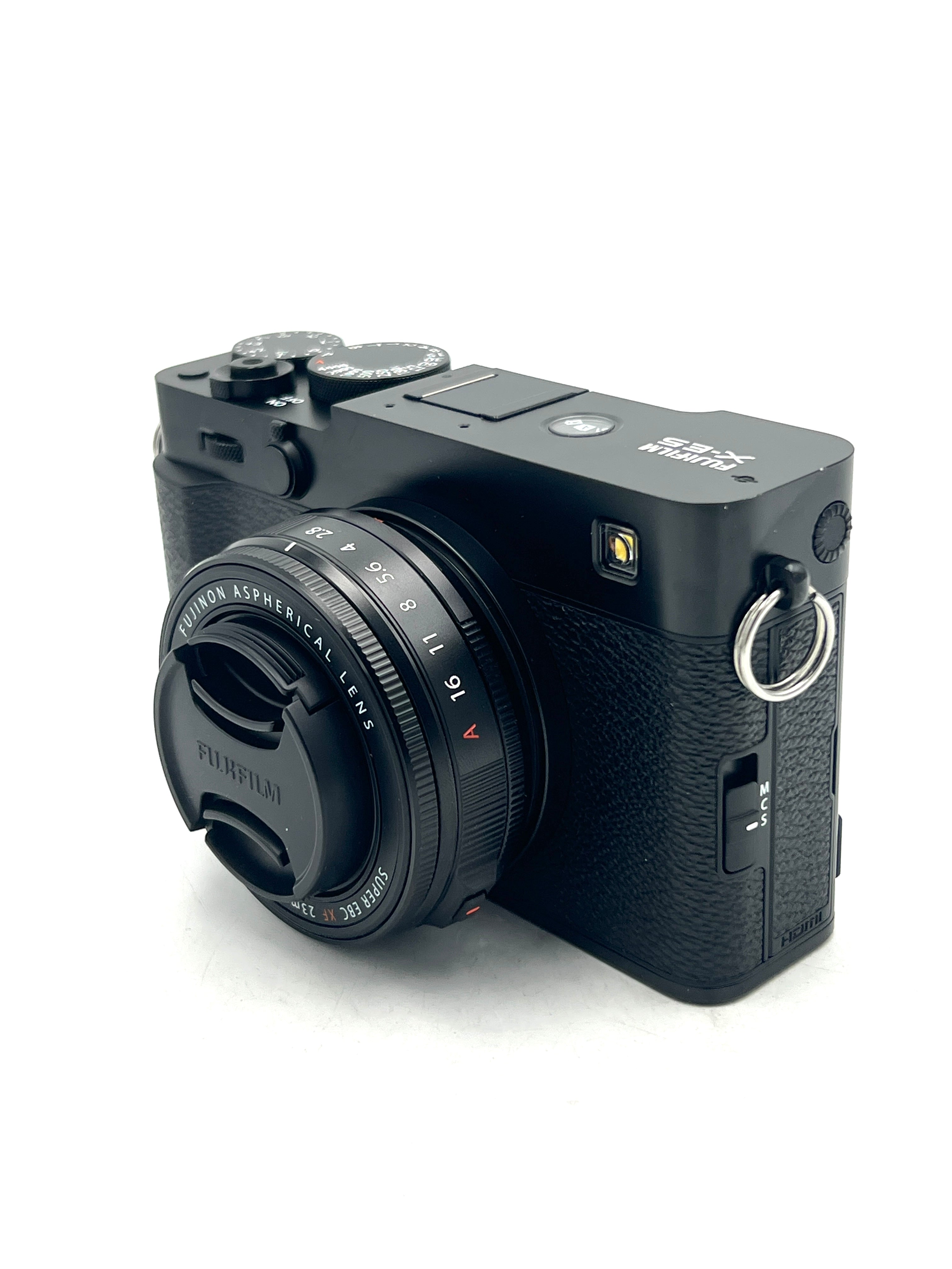 Used Fujifilm X-E5 Mirrorless Camera with XF 23mm F2.8 Lens (Black)