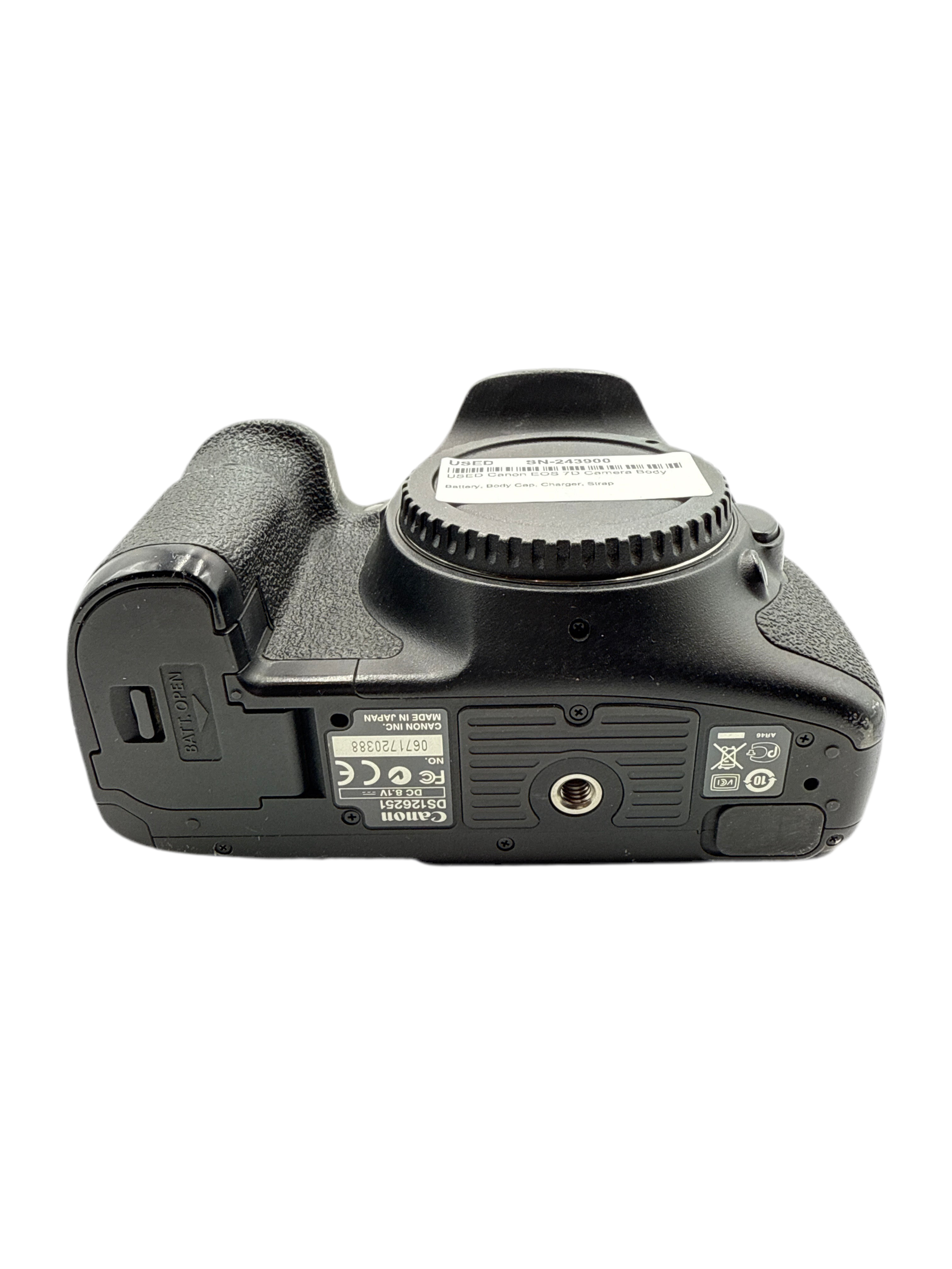 USED Canon EOS 7D Camera Body