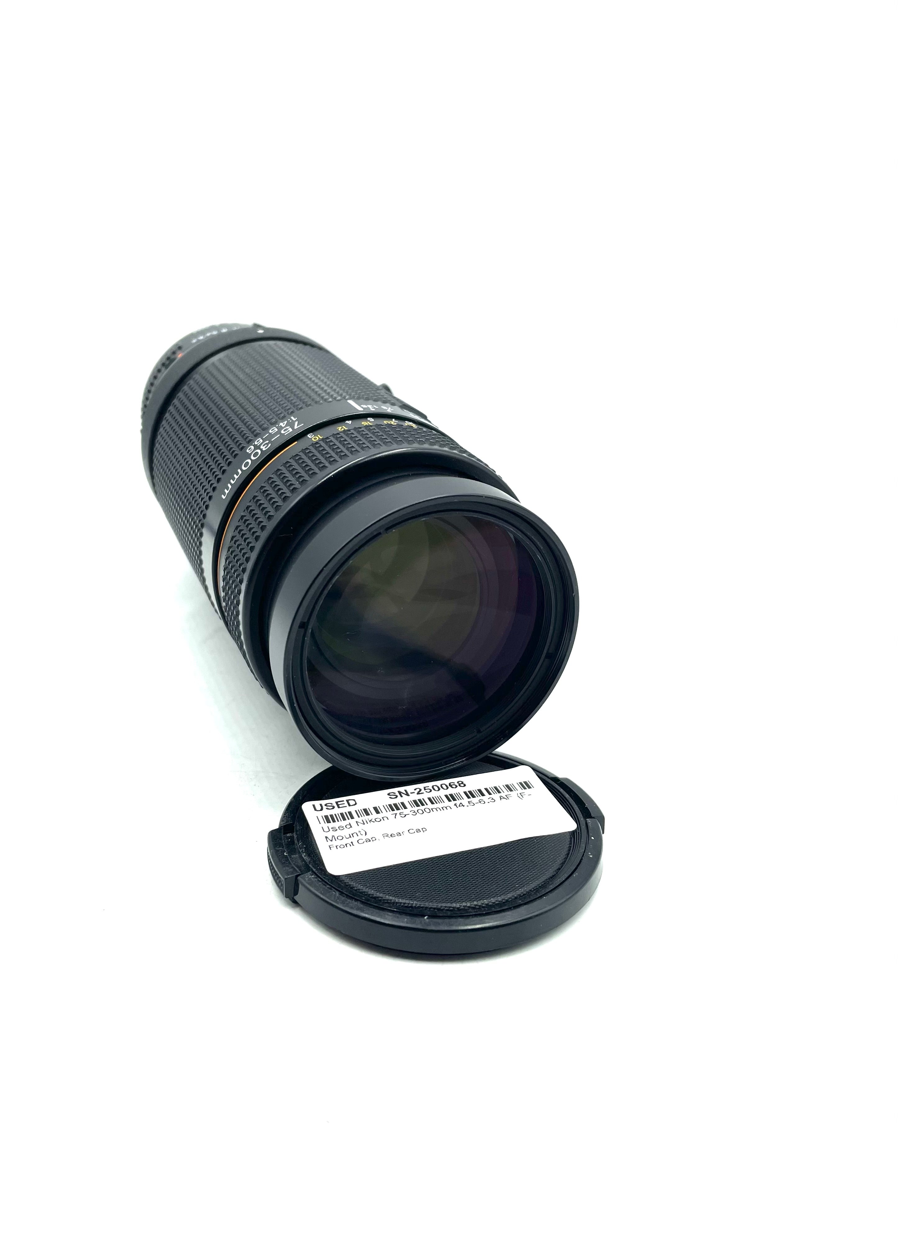 Used Nikon 75-300mm f4.5-6.3 AF (F-Mount)