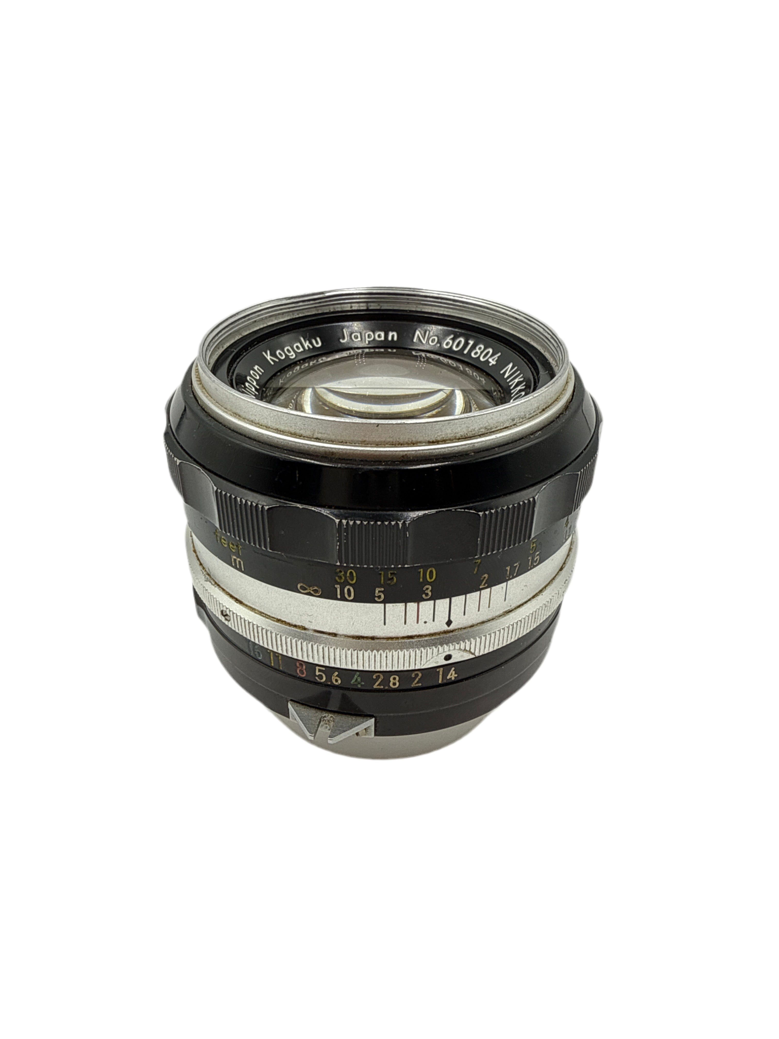 Nikon NIKKOR-S 50mm f/1.4 Non-Ai - AS-IS (0184)