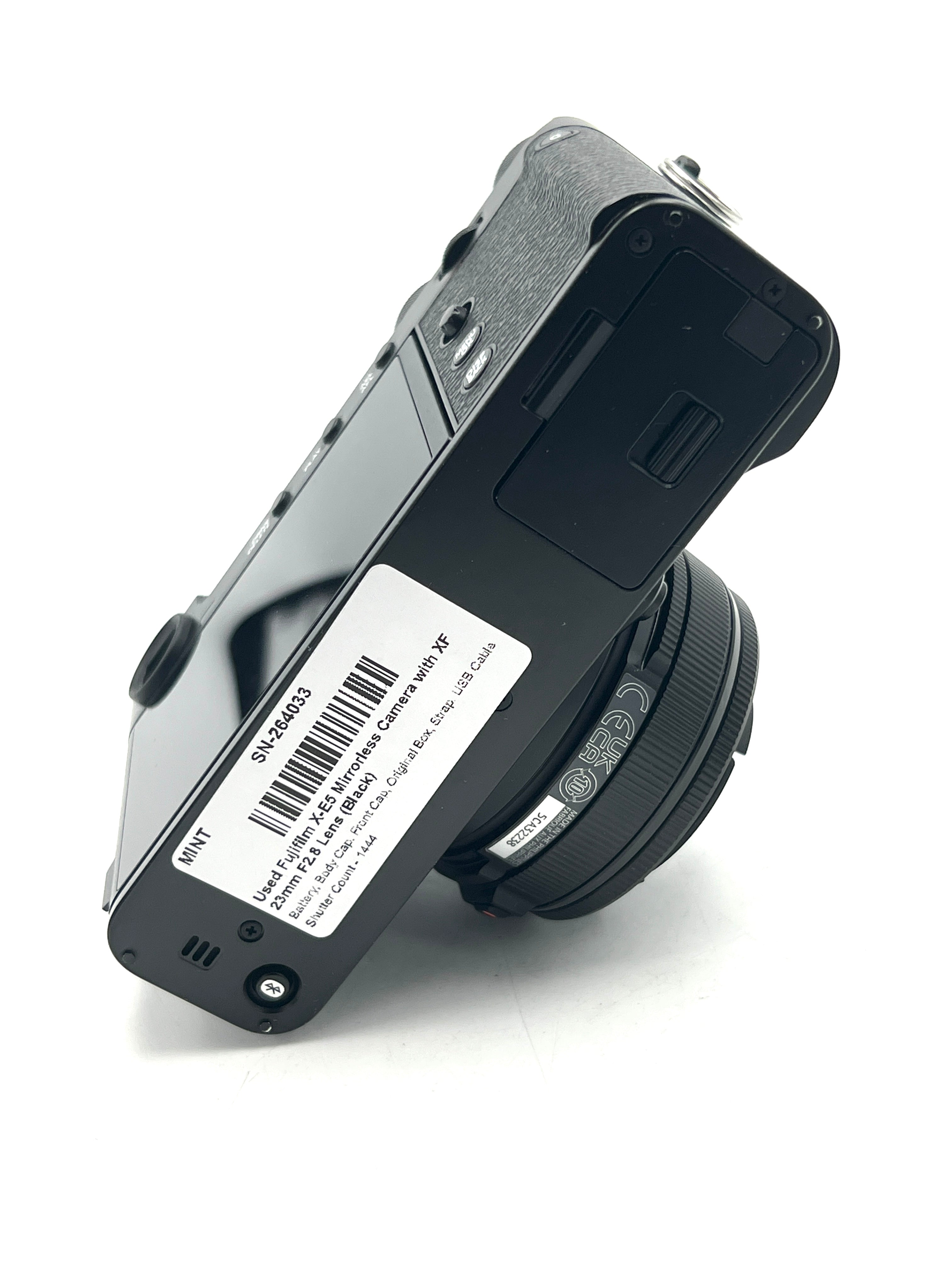 Used Fujifilm X-E5 Mirrorless Camera with XF 23mm F2.8 Lens (Black)