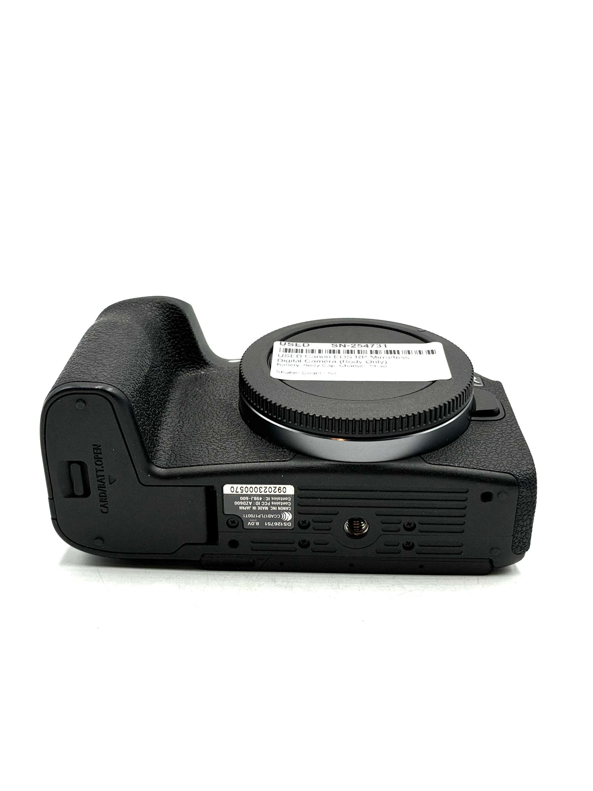 USED Canon EOS RP Mirrorless Digital Camera (Body Only)