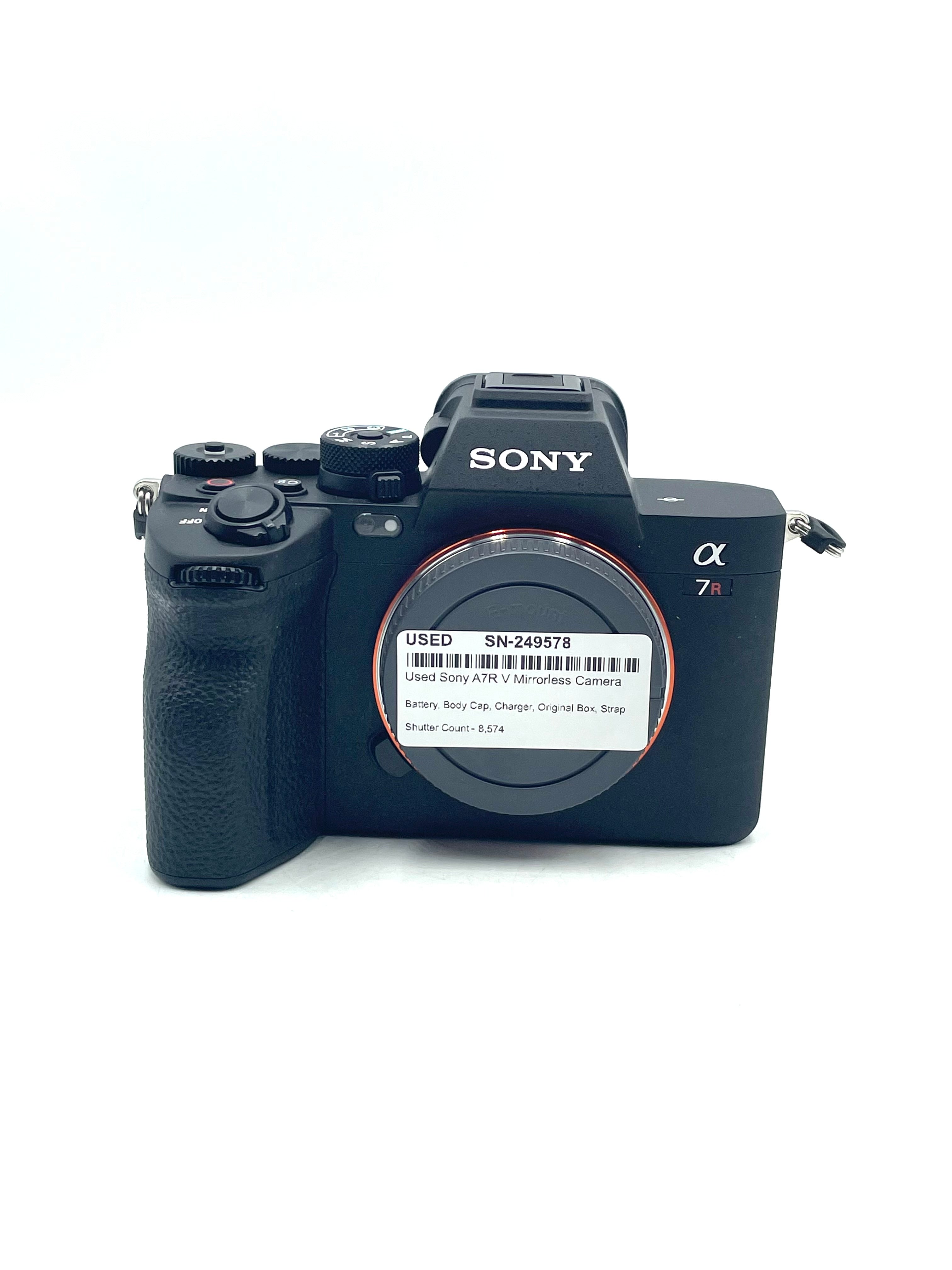 Used Sony A7R V Mirrorless Camera