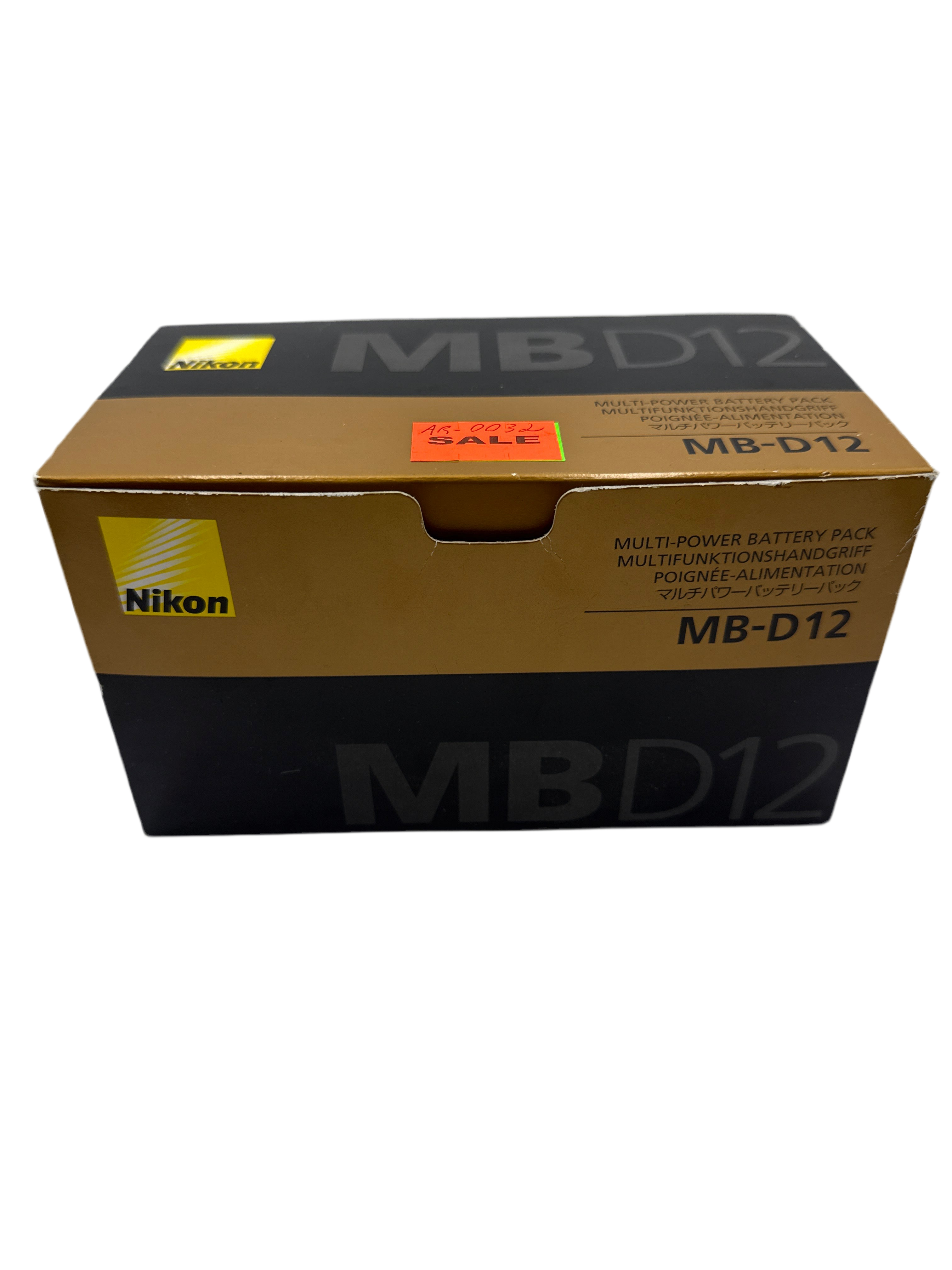 Nikon MB-D12 Battery Grip - ORIGINAL NIKON NEW (0032)