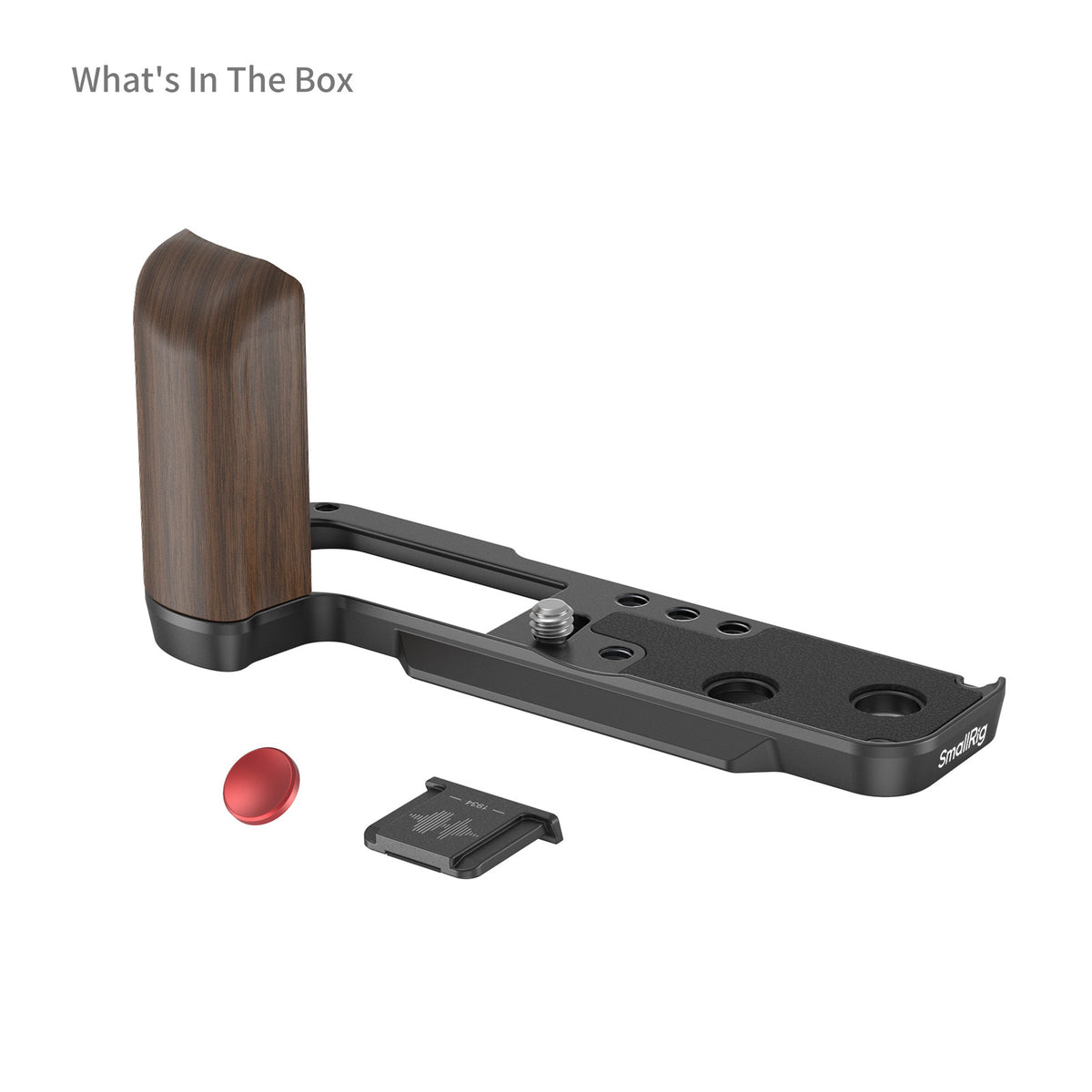 SmallRig Wooden L-Shaped Grip for FUJIFILM X100VI / X100V (Black)
