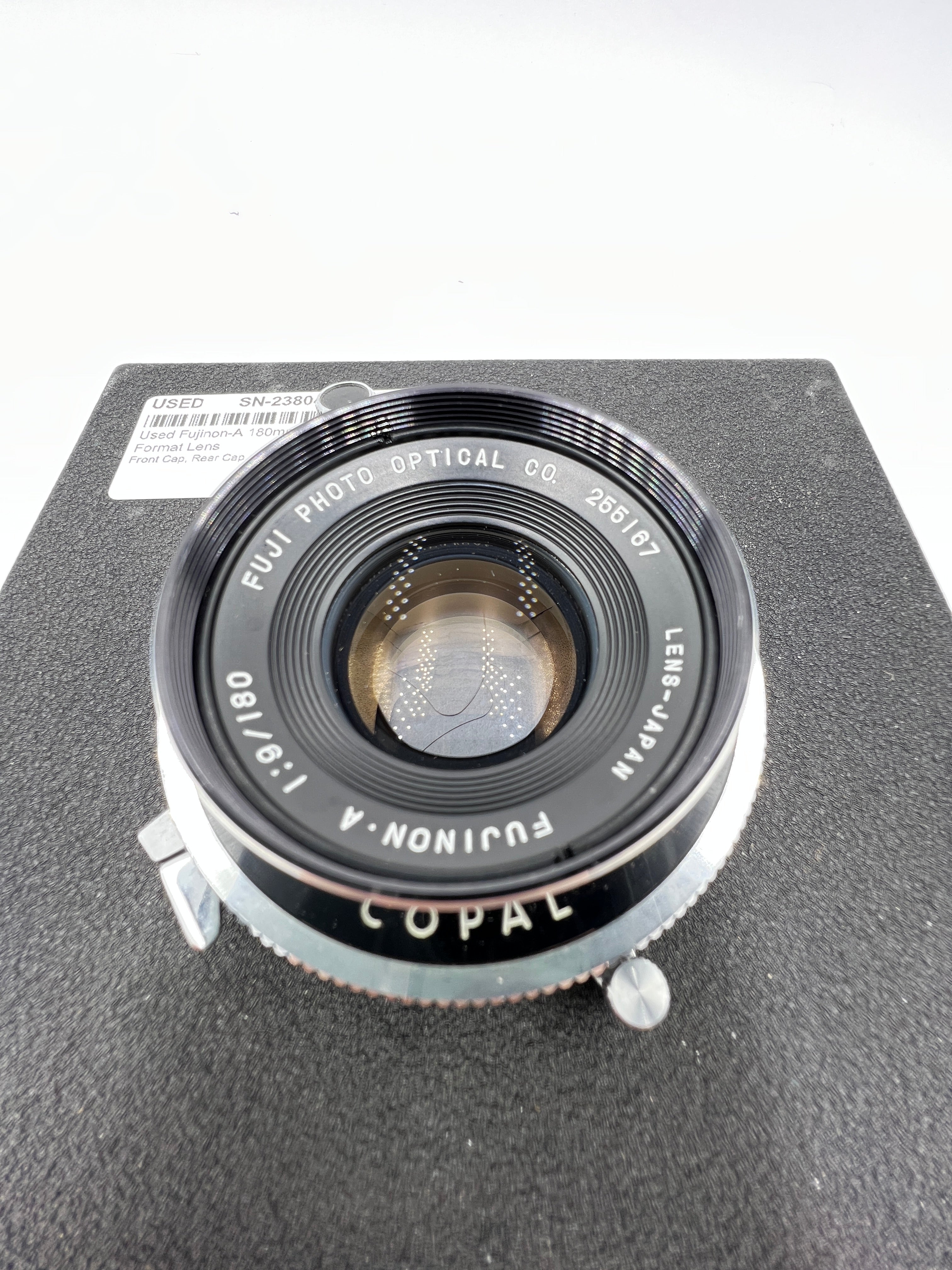 Used Fujinon-A 180mm f9 Large Format Lens