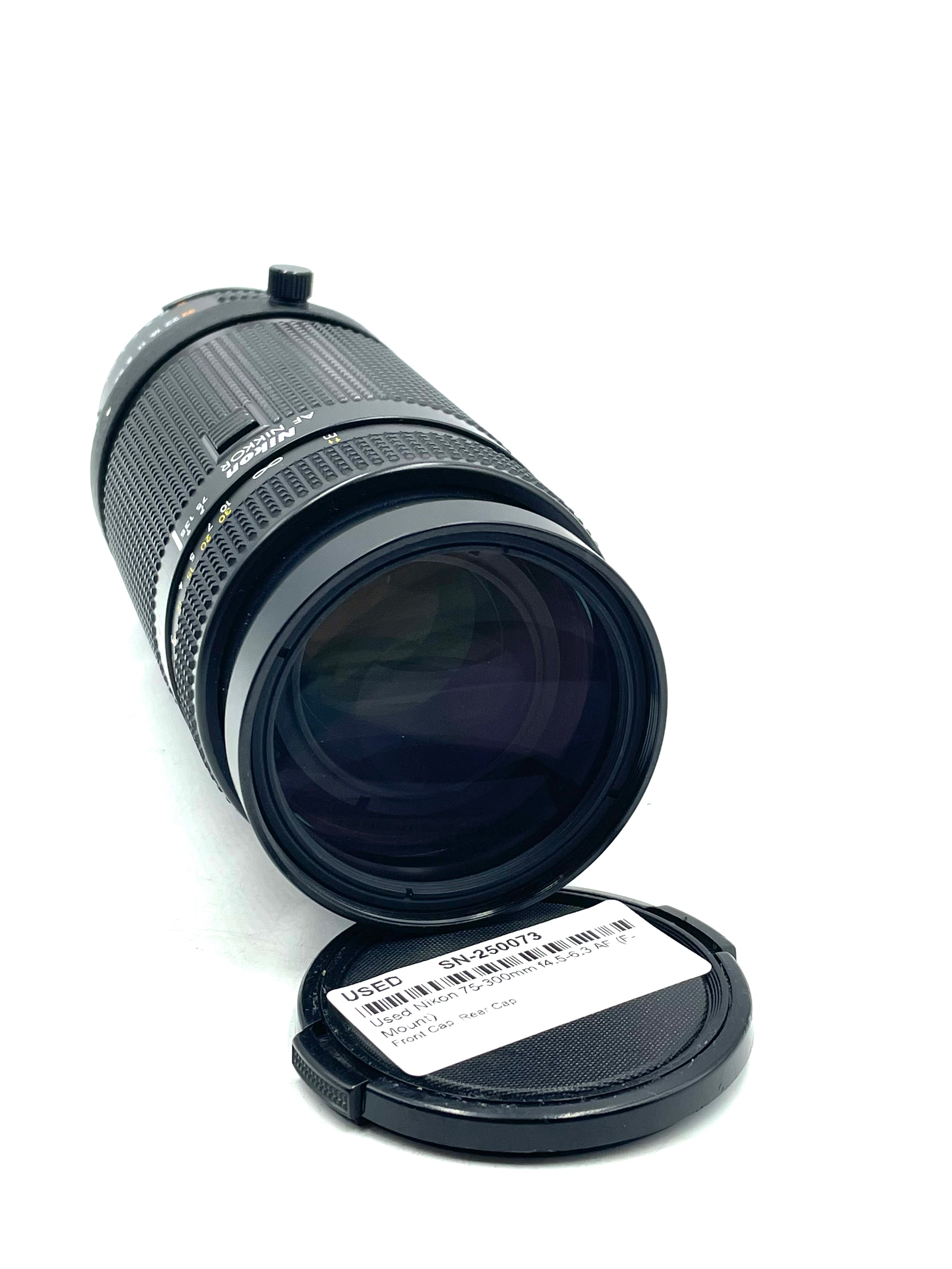 Used Nikon 75-300mm f4.5-6.3 AF (F-Mount)