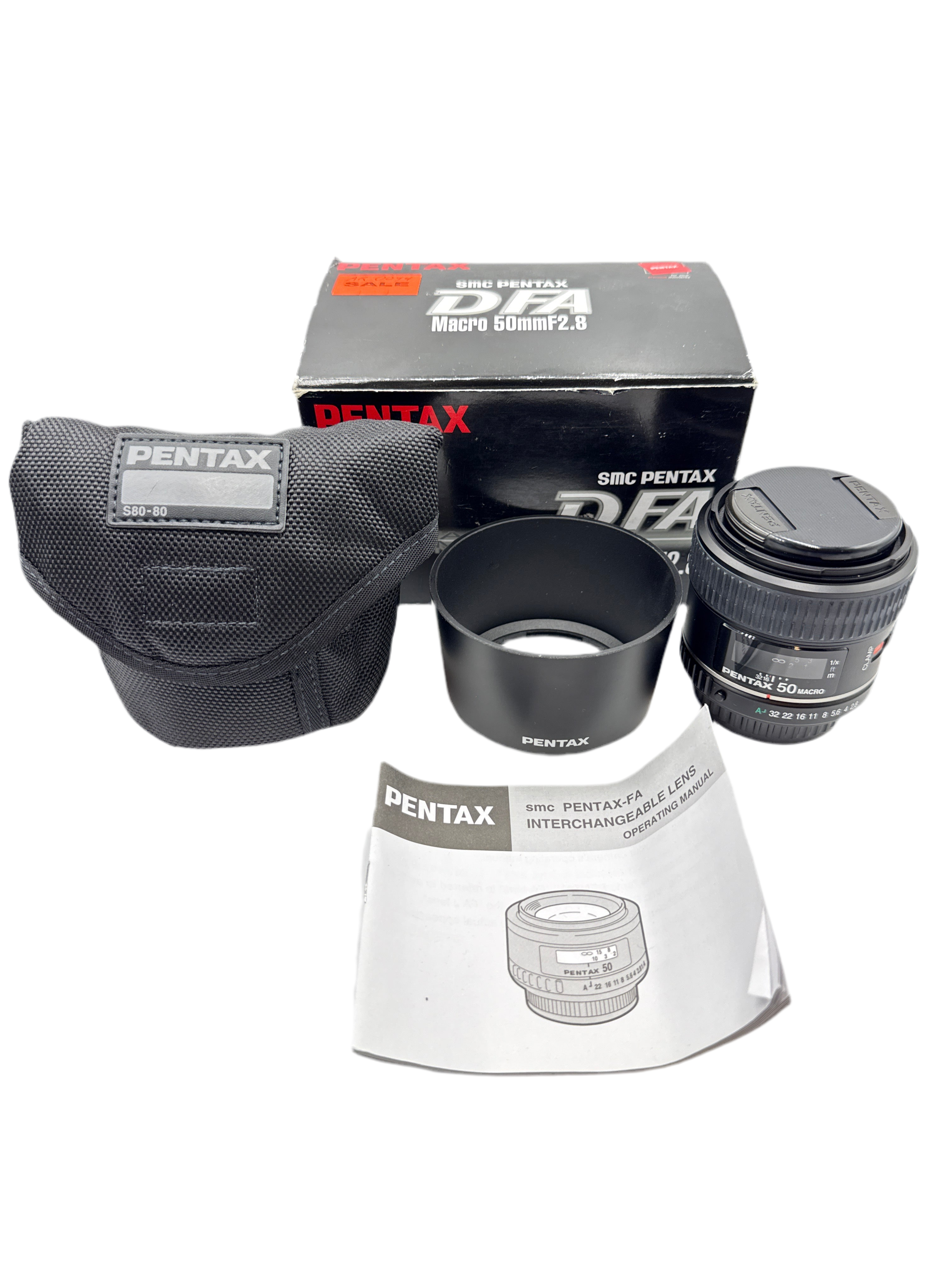 Pentax SMC-DFA 50mm f/2.8 Macro - NEW OLD STOCK (0044)