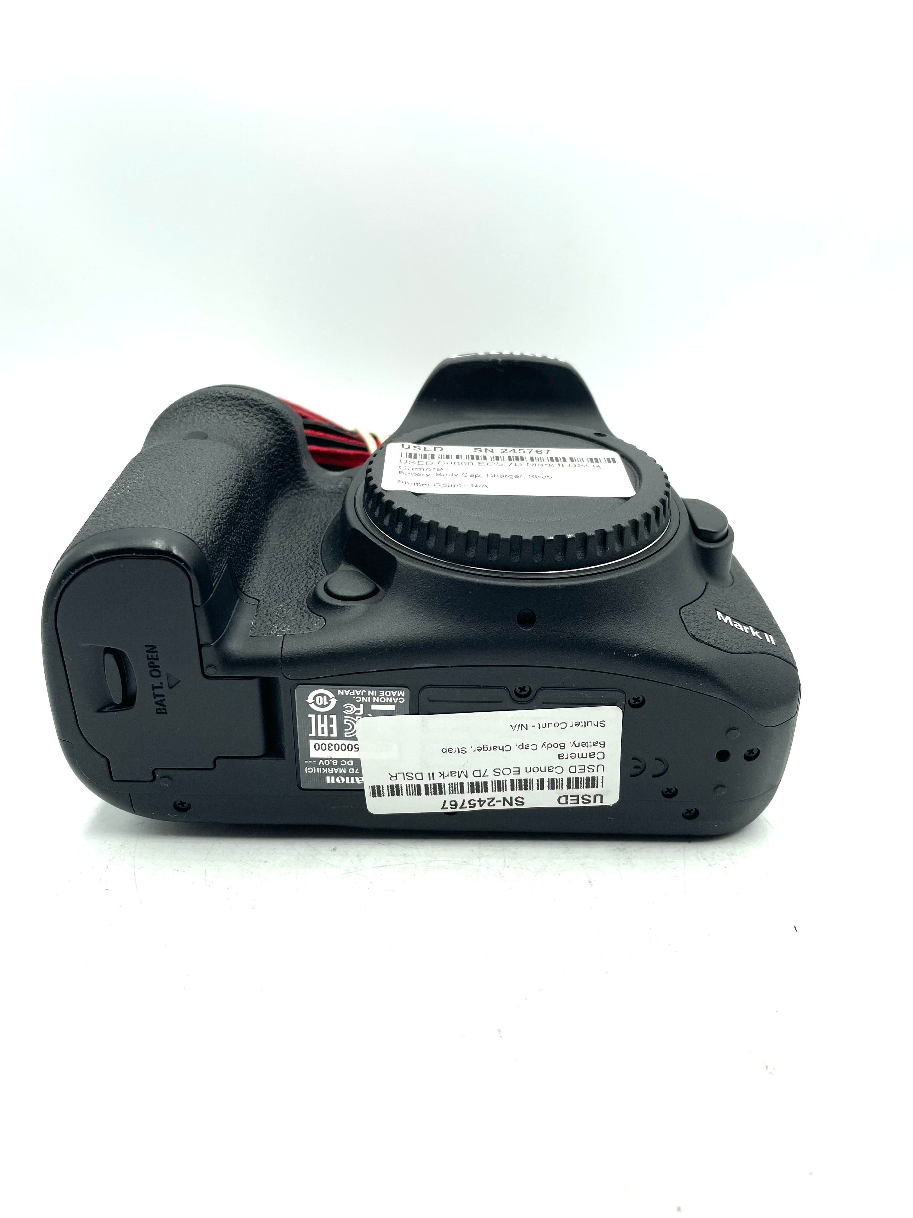 USED Canon EOS 7D Mark II DSLR Camera