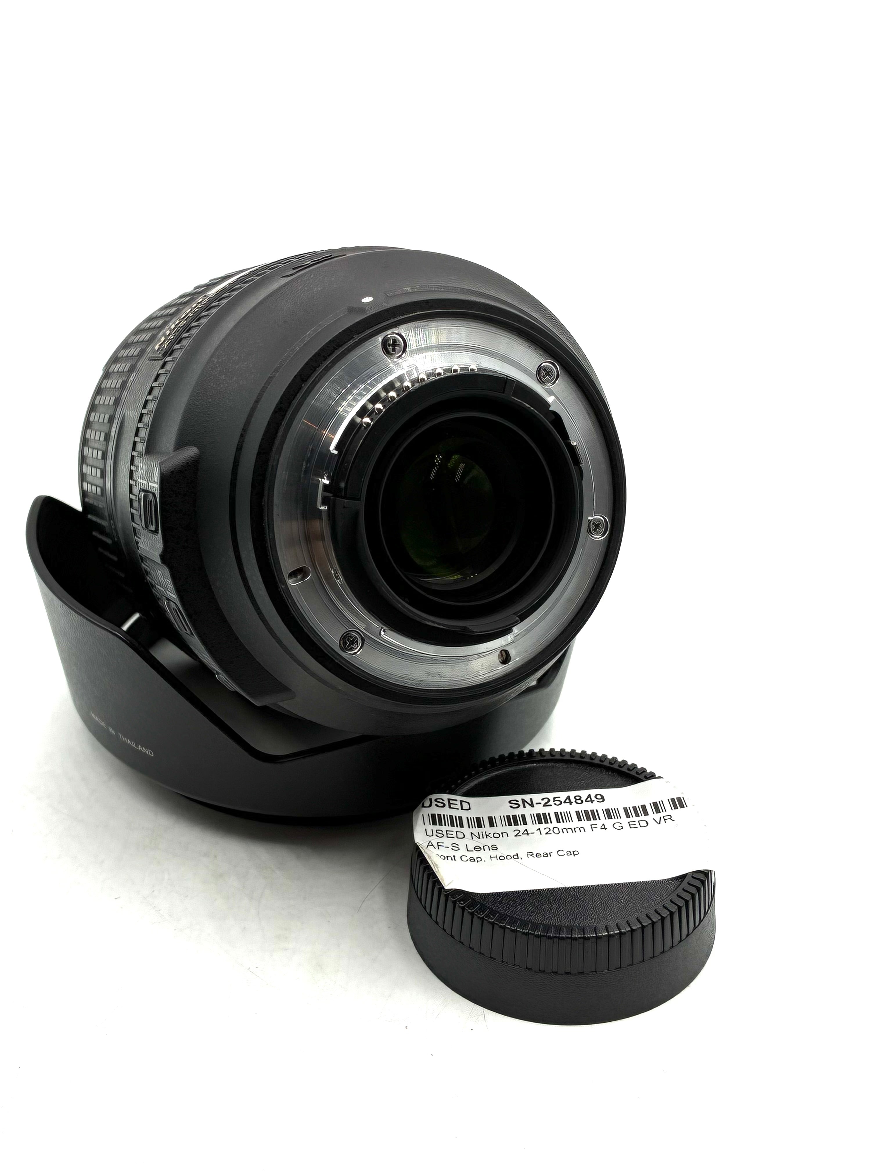 USED Nikon 24-120mm F4 G ED VR AF-S Lens
