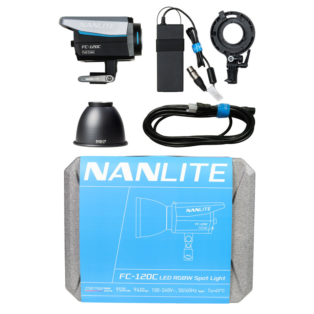 Nanlite FC120C RGB LED Spotlight