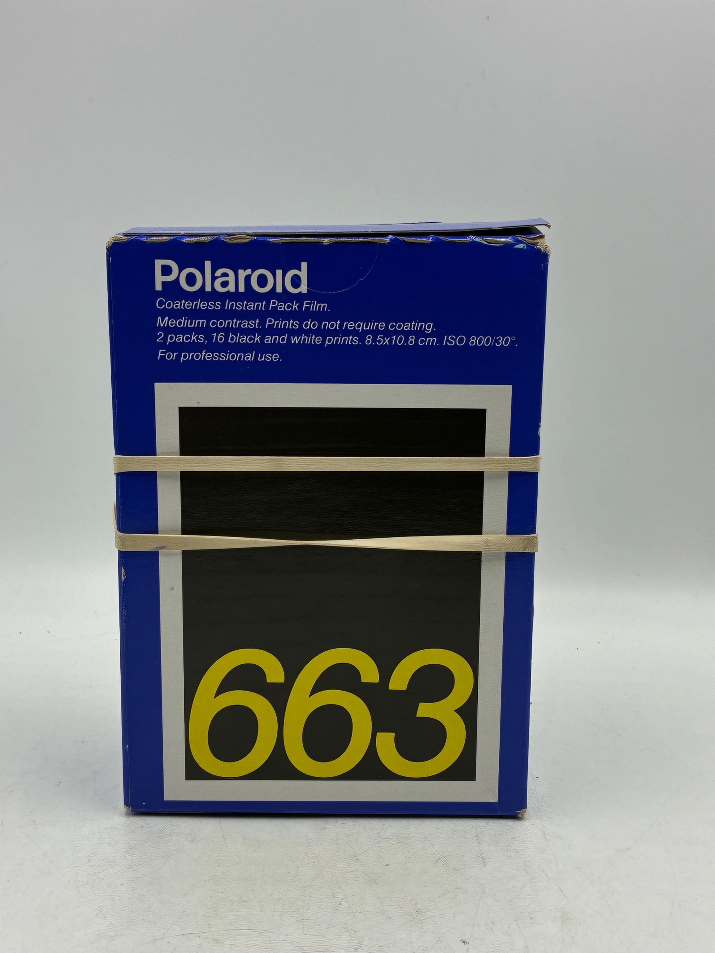 Polaroid 663 Double Pack (Sealed Box - Expired 02/1999) & Polaroid Polacolor Single Pack (Specifications Unknown) - AS-IS (0083)