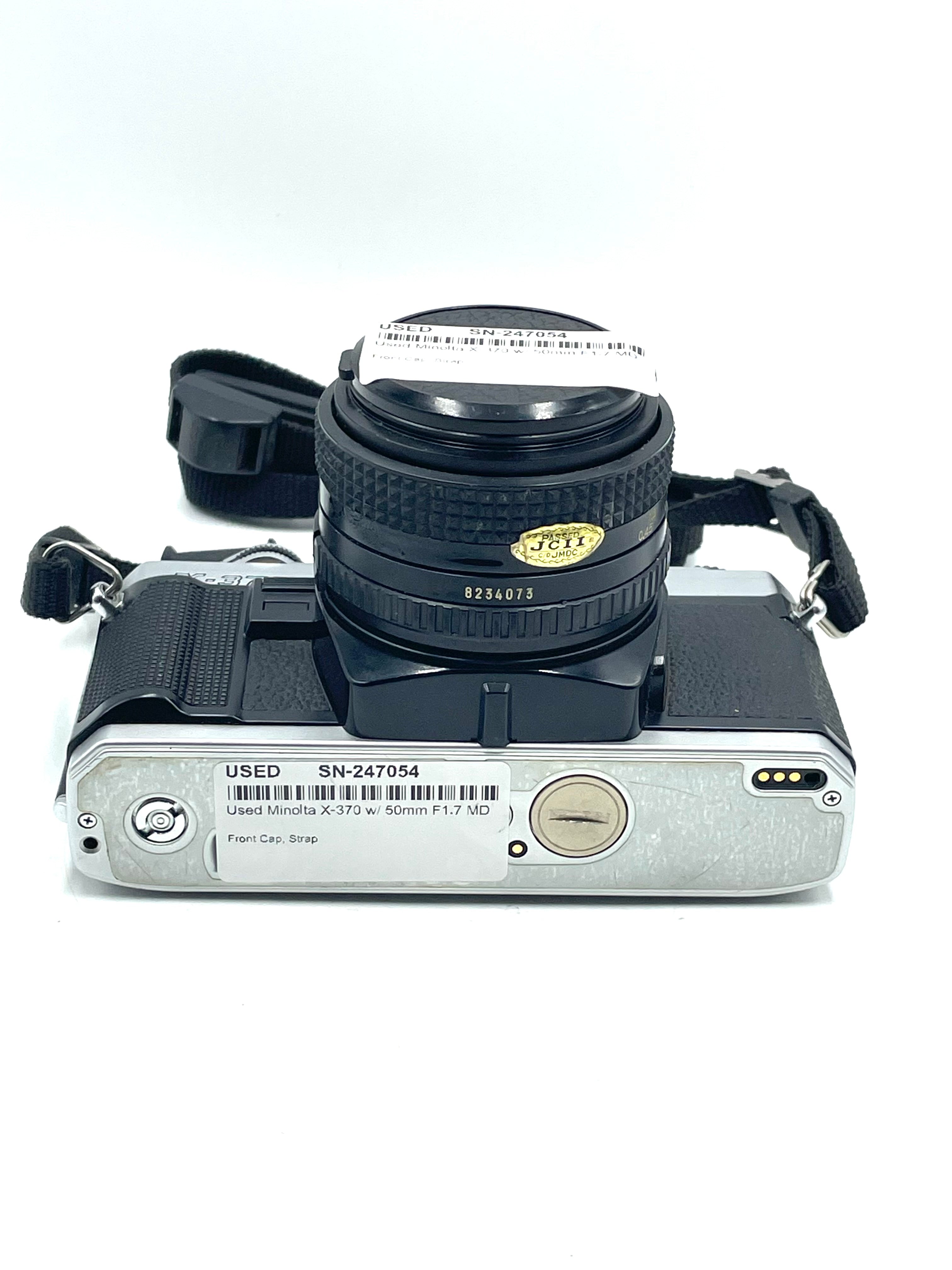 Used Minolta X-370 w/ 50mm F1.7 MD