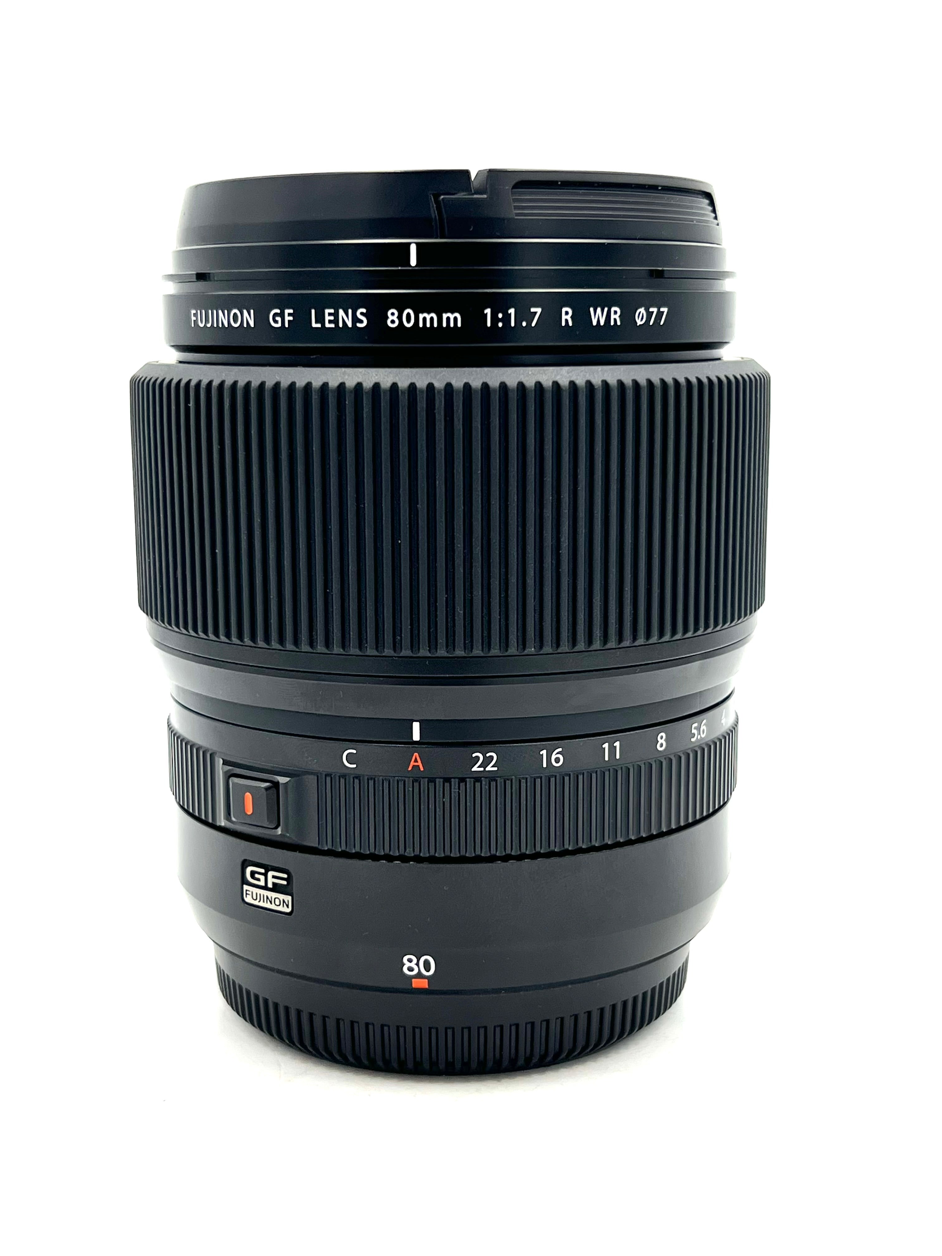 Used FUJIFILM GF 80mm f/1.7 R WR Lens (FUJIFILM G)