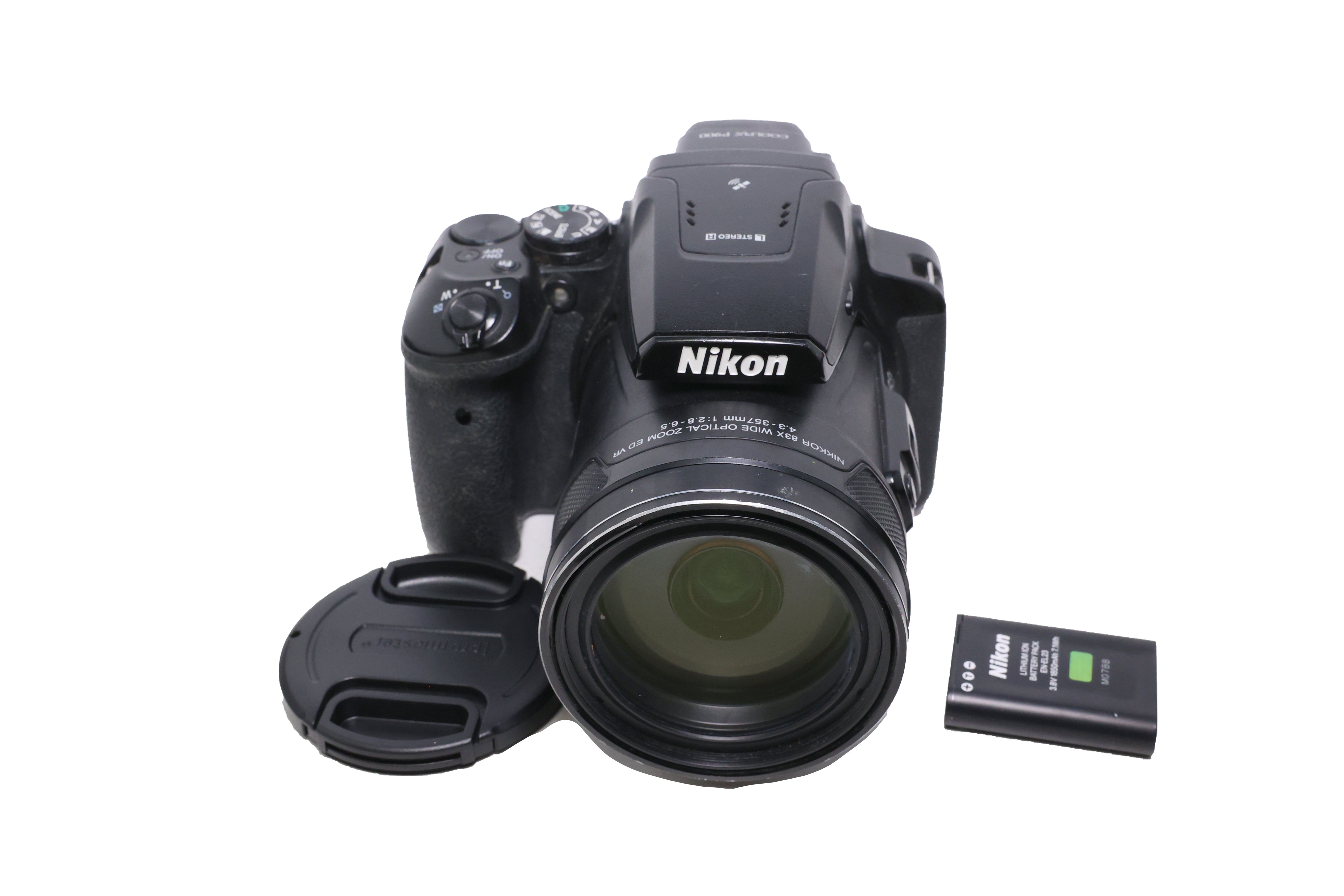 USED Nikon COOLPIX P900 Digital Camera- Black
