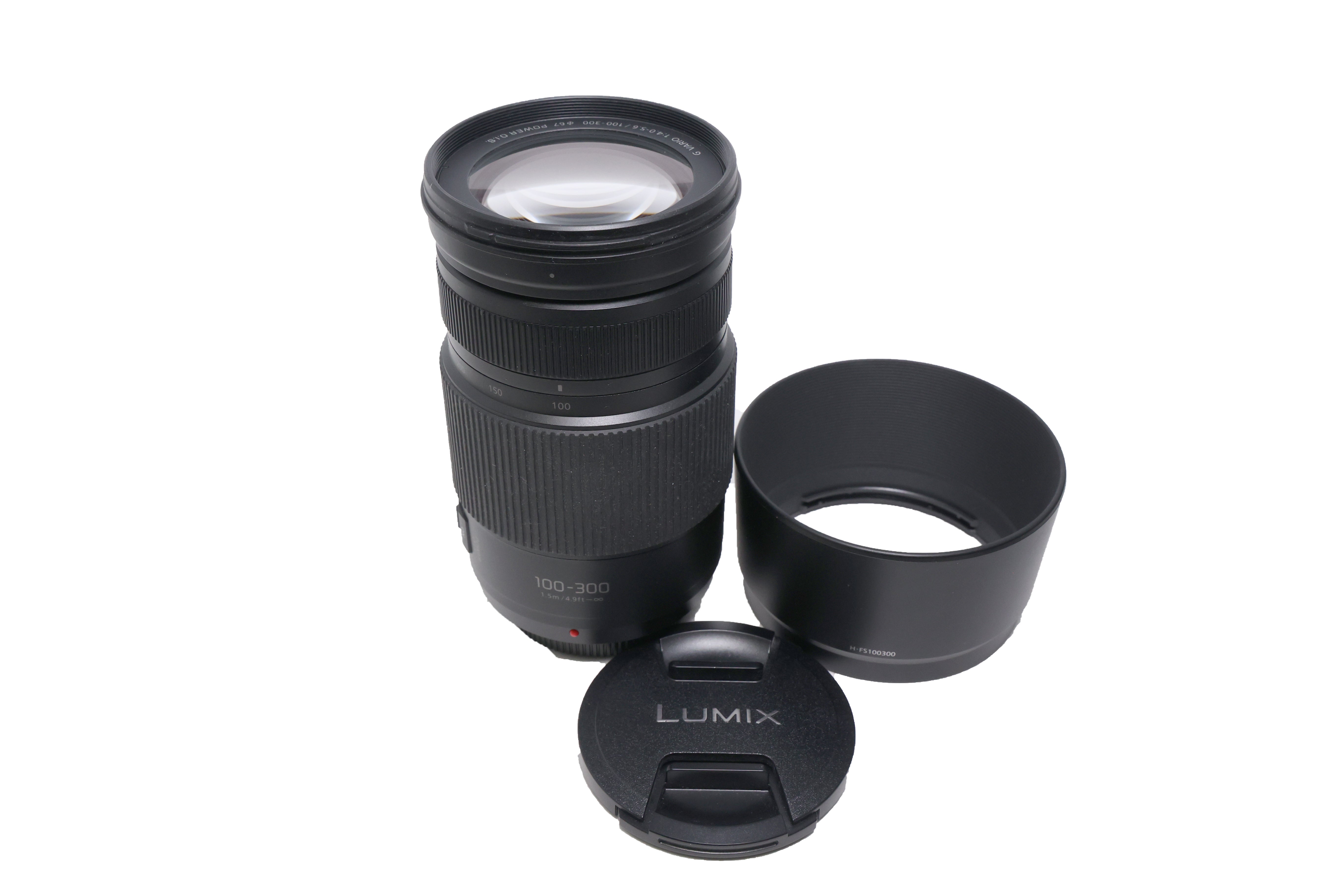 USED Panasonic Lumix G Vario 100-300mm f/4-5.6 POWER O.I.S. Lens