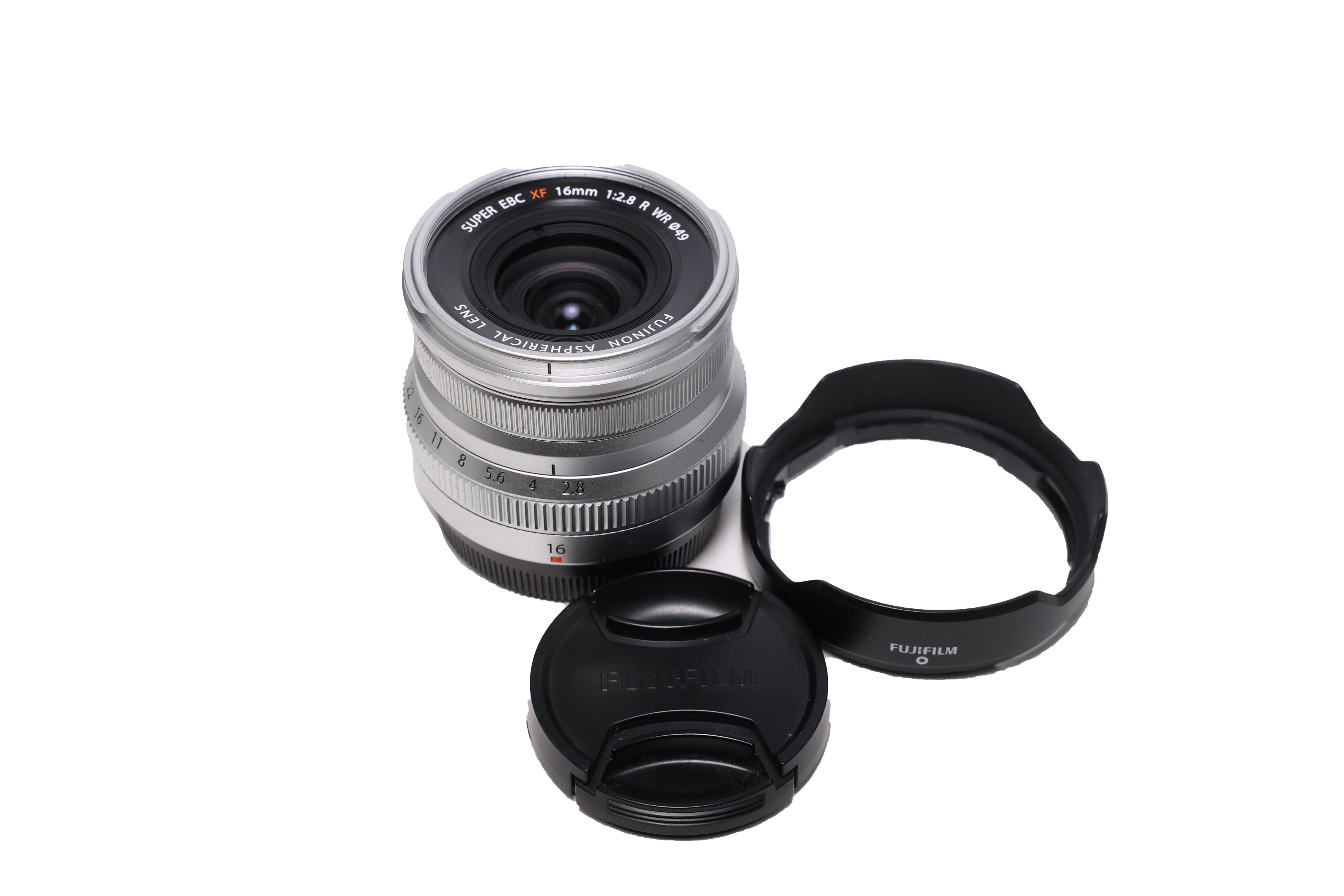 Used Fujifilm 16mm F2.8 R WR Lens (Silver)