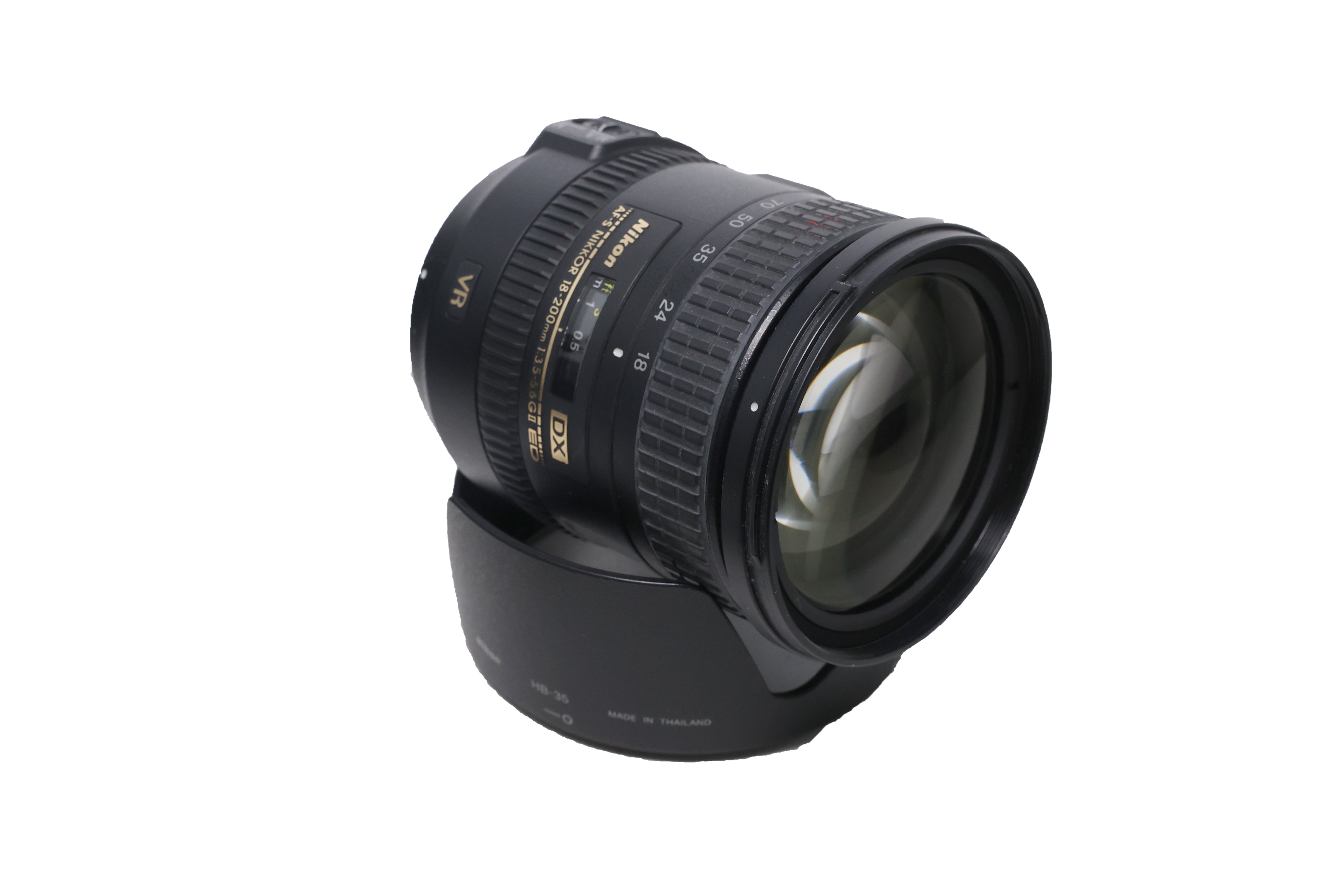 USED Nikon 18-200mm f3.5-5.6 G VR II DX