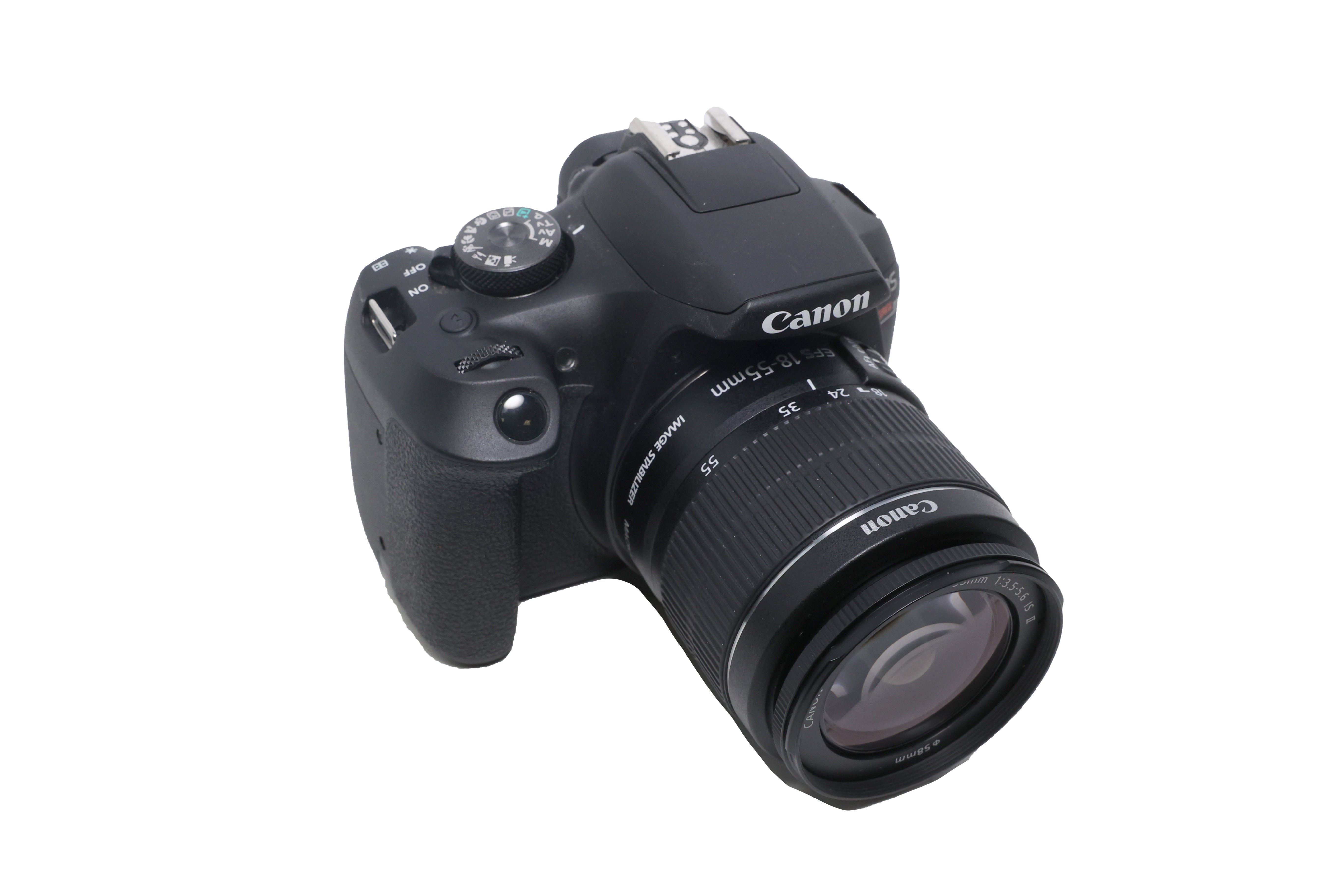 Used Canon EOS Rebel T7 DSLR Camera with 18-55mm Lens with silicone cover