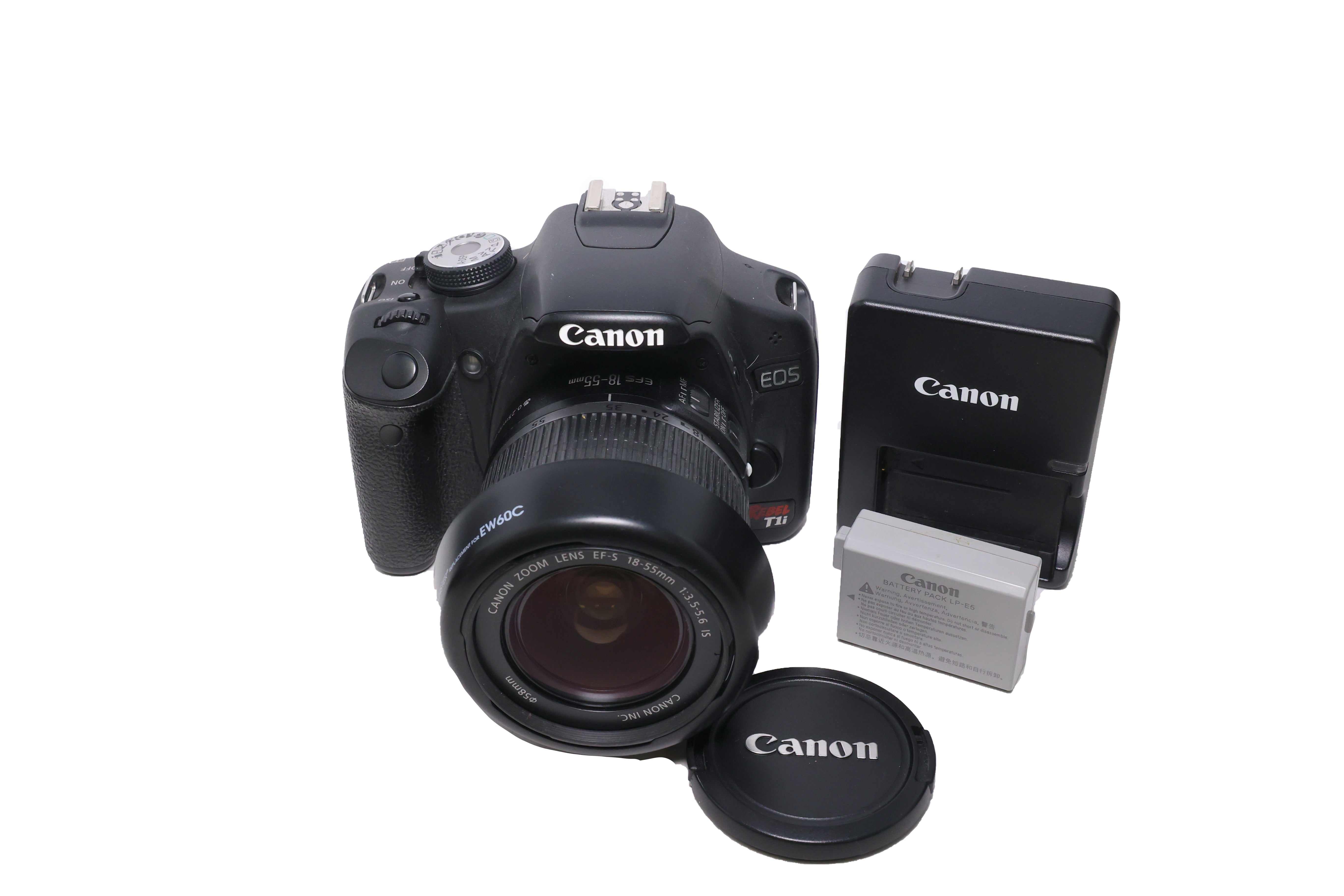 USED Canon EOS Rebel T1i DSLR w/ 18-55mm
