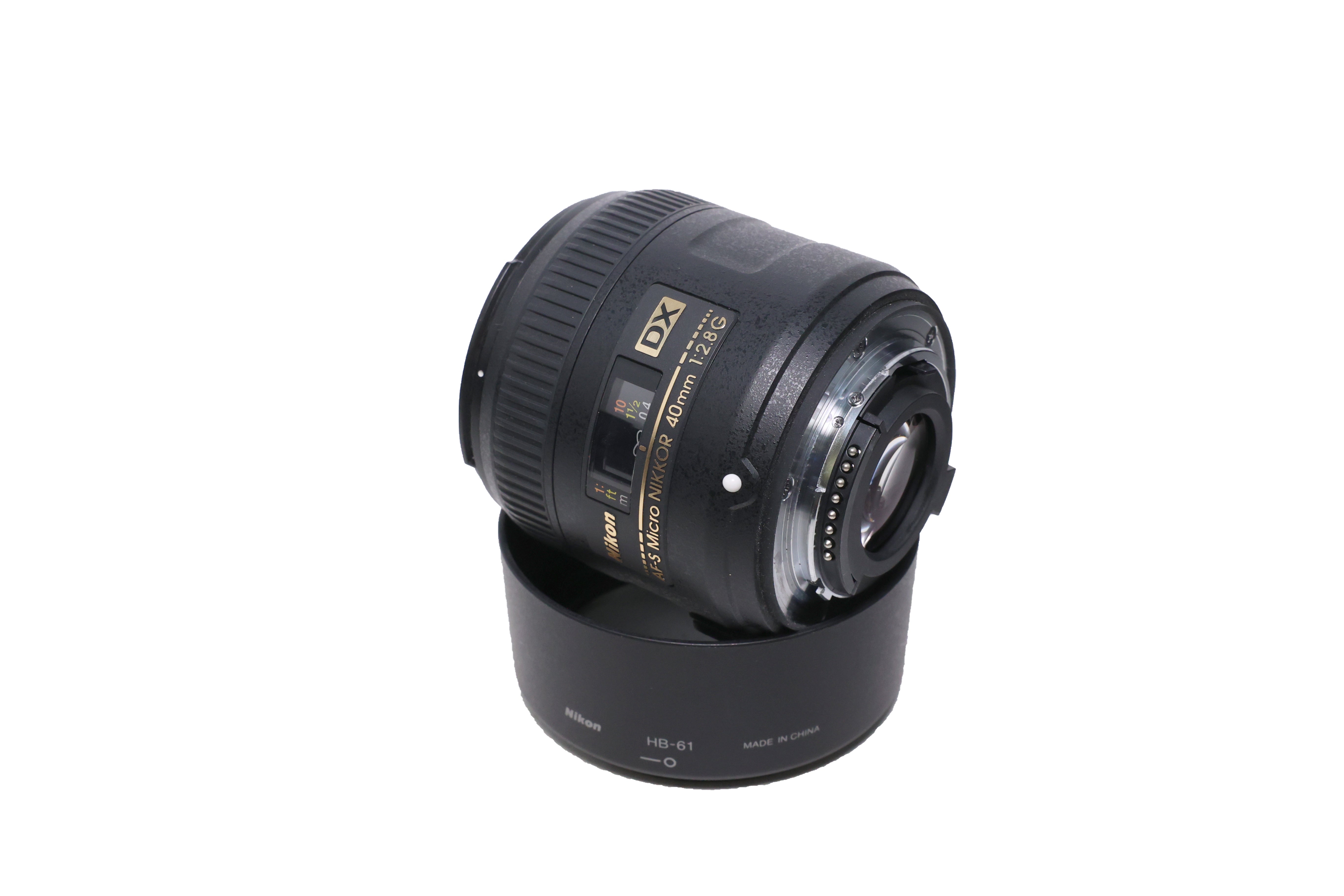 USED Nikon 40mm F2.8 G Micro DX Lens