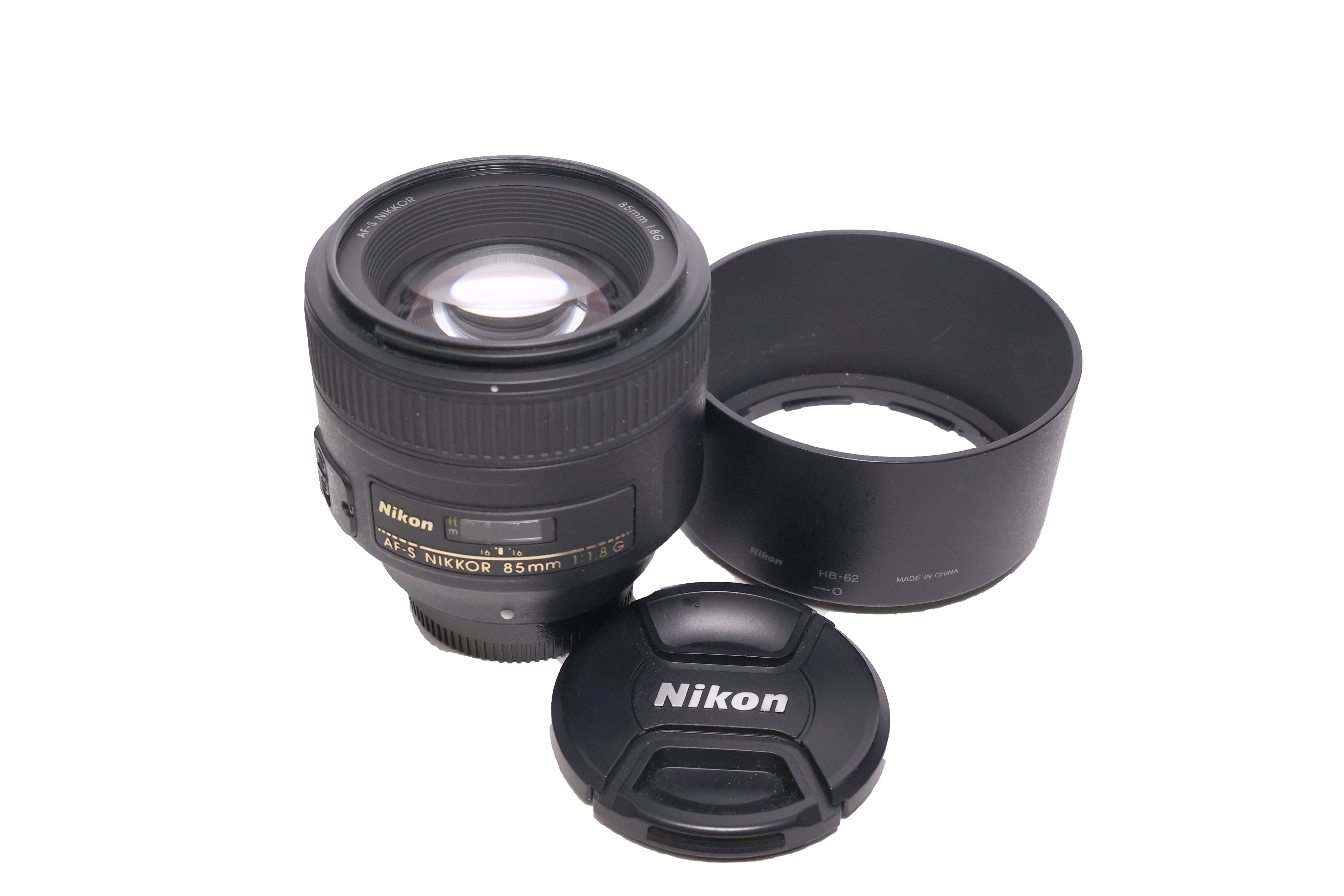 USED Nikon 85mm F1.8 AF-S G Lens