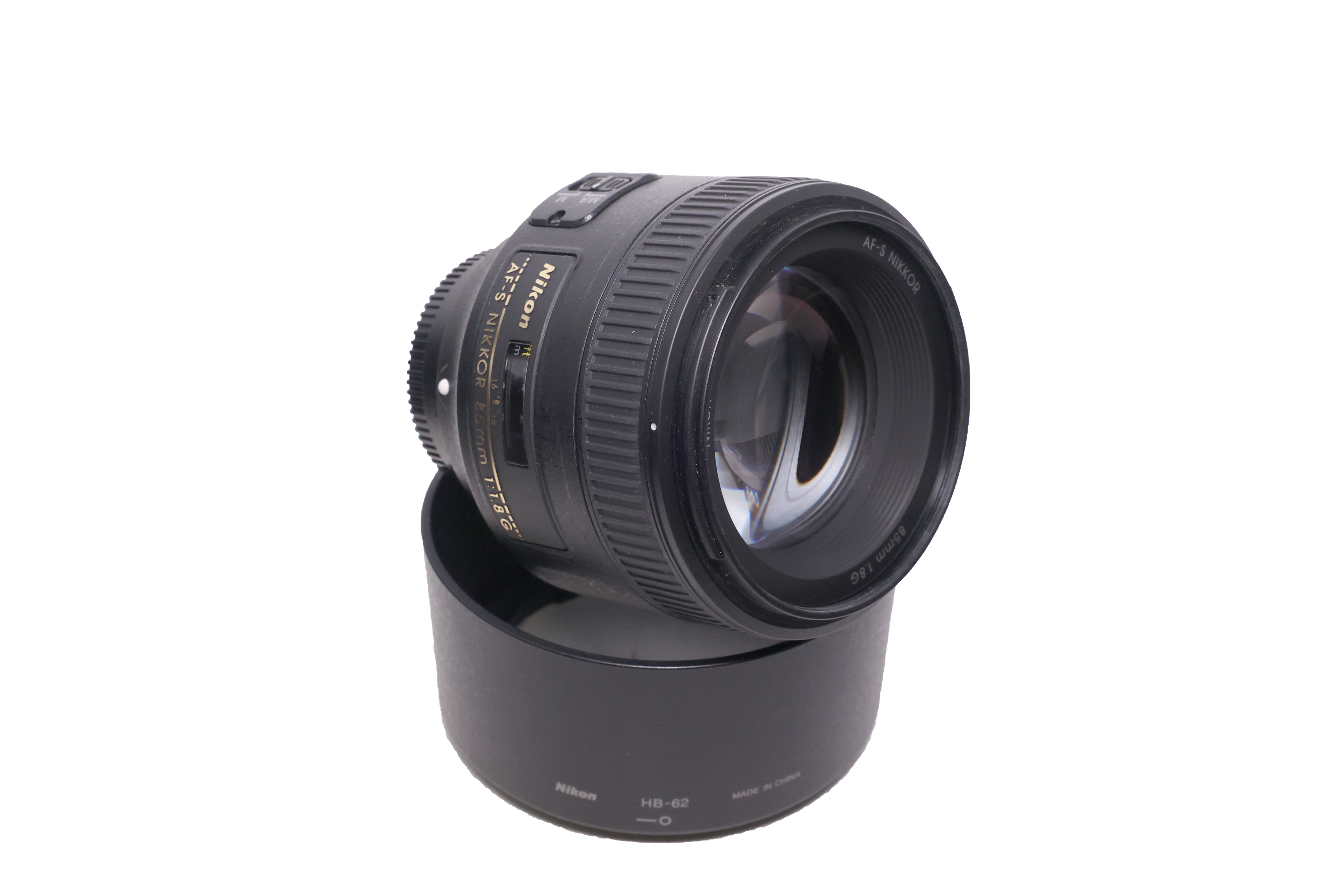 USED Nikon 85mm F1.8 AF-S G Lens