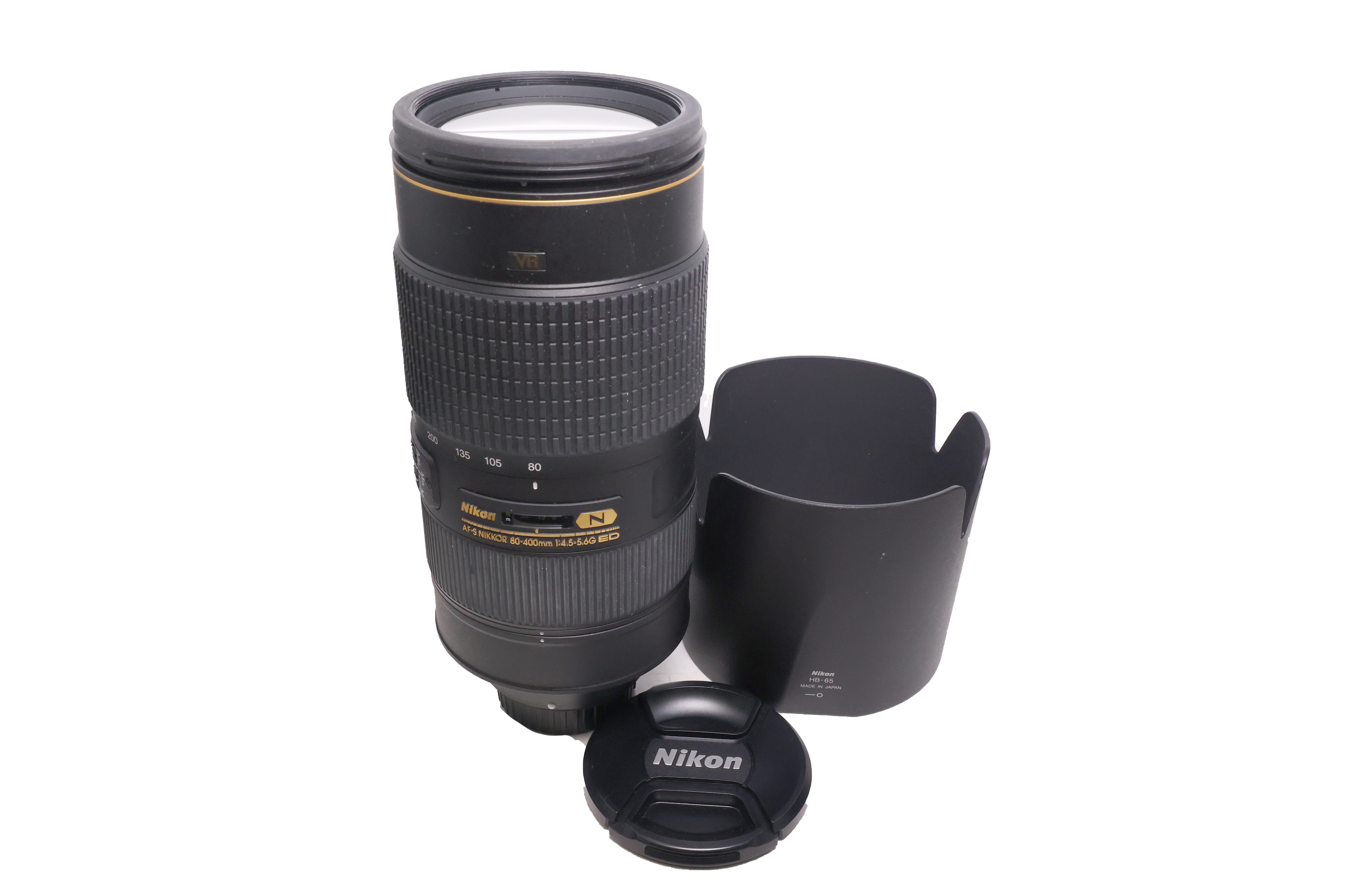 USED Nikon 80-400mm F4.5-5.6 G ED VR Lens