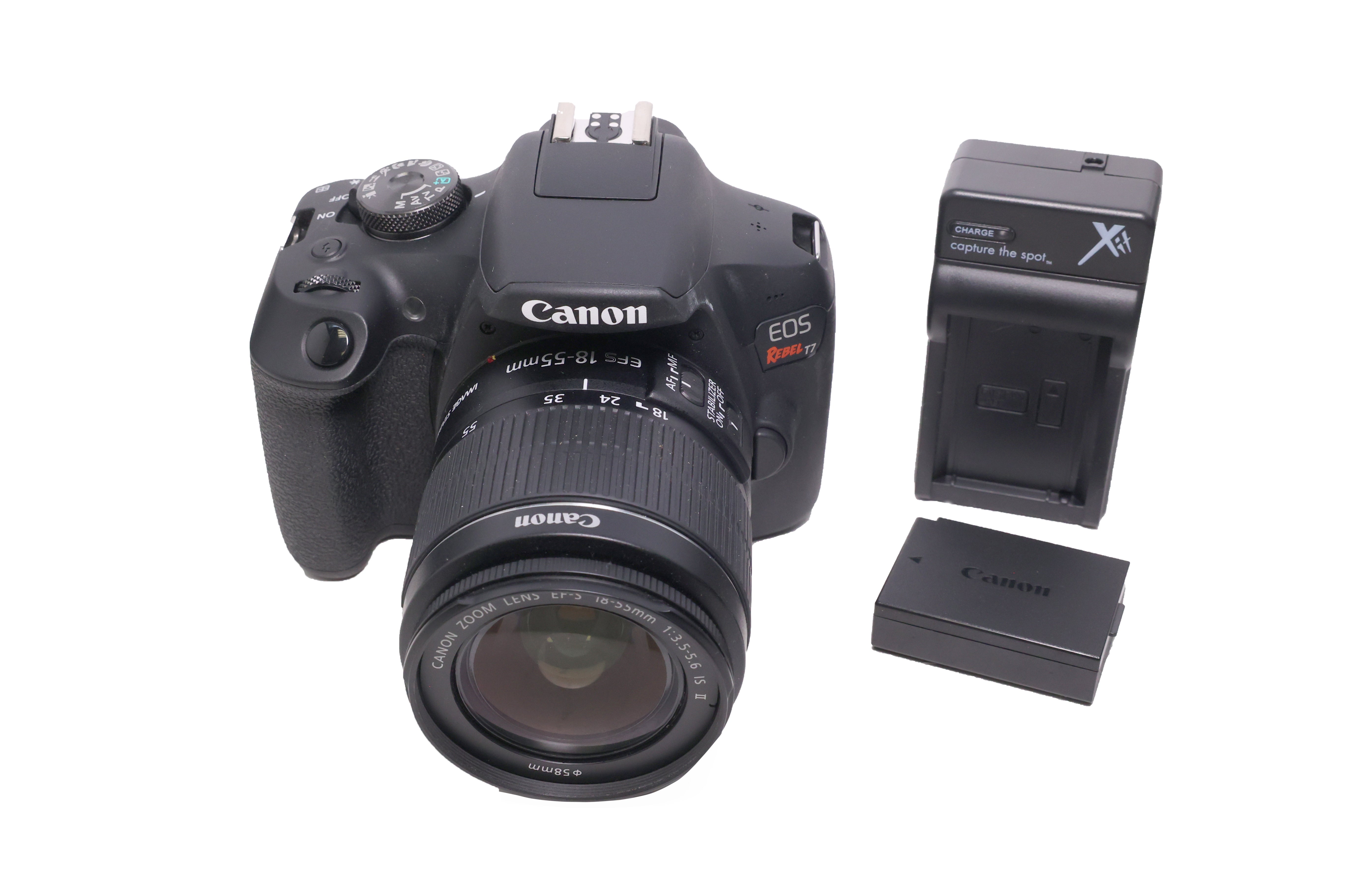 Used Canon EOS Rebel T7 DSLR Camera with 18-55mm Lens