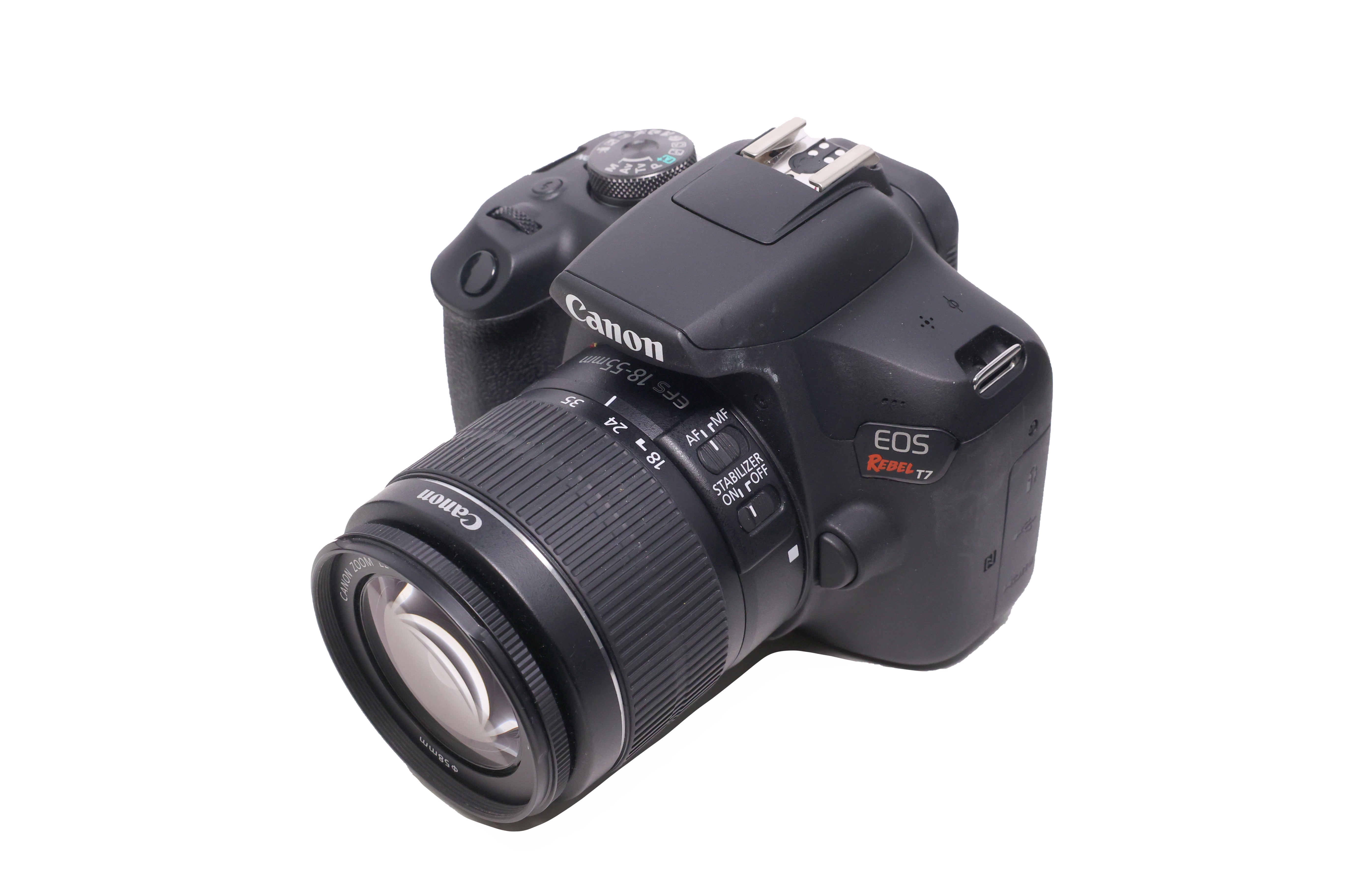 Used Canon EOS Rebel T7 DSLR Camera with 18-55mm Lens