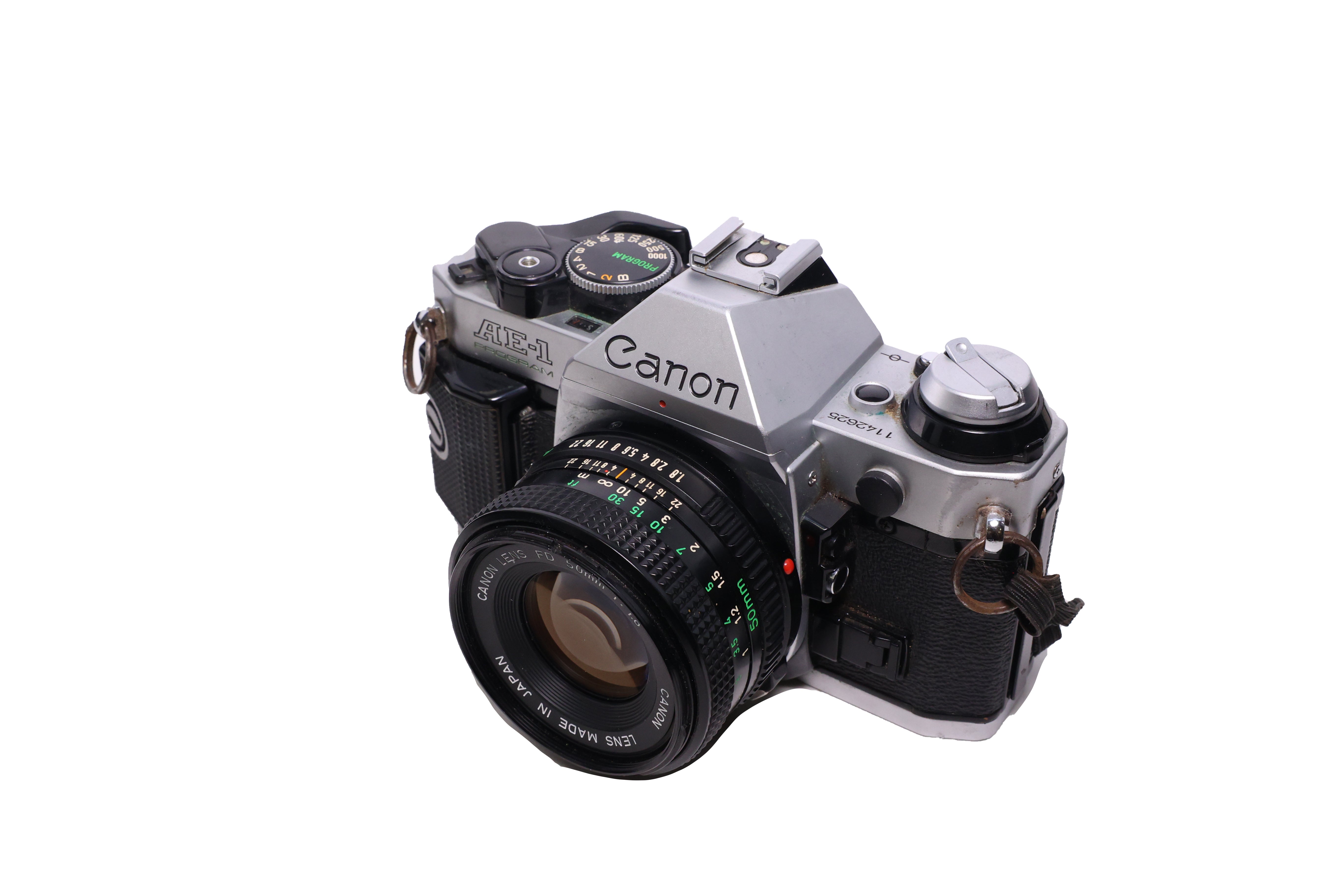 USED Canon AE-1 w/ 50mm f1.8 FD