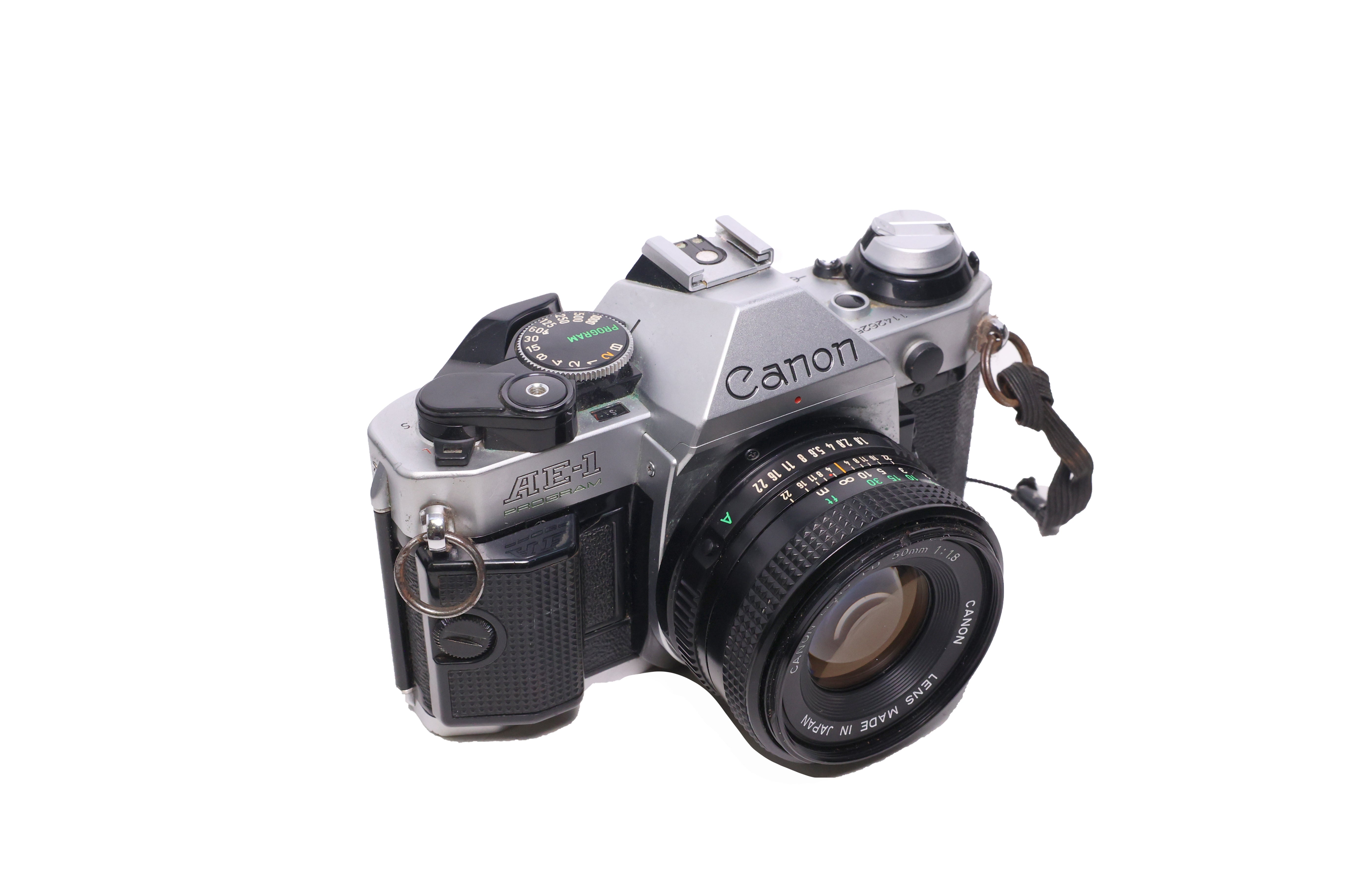 USED Canon AE-1 w/ 50mm f1.8 FD
