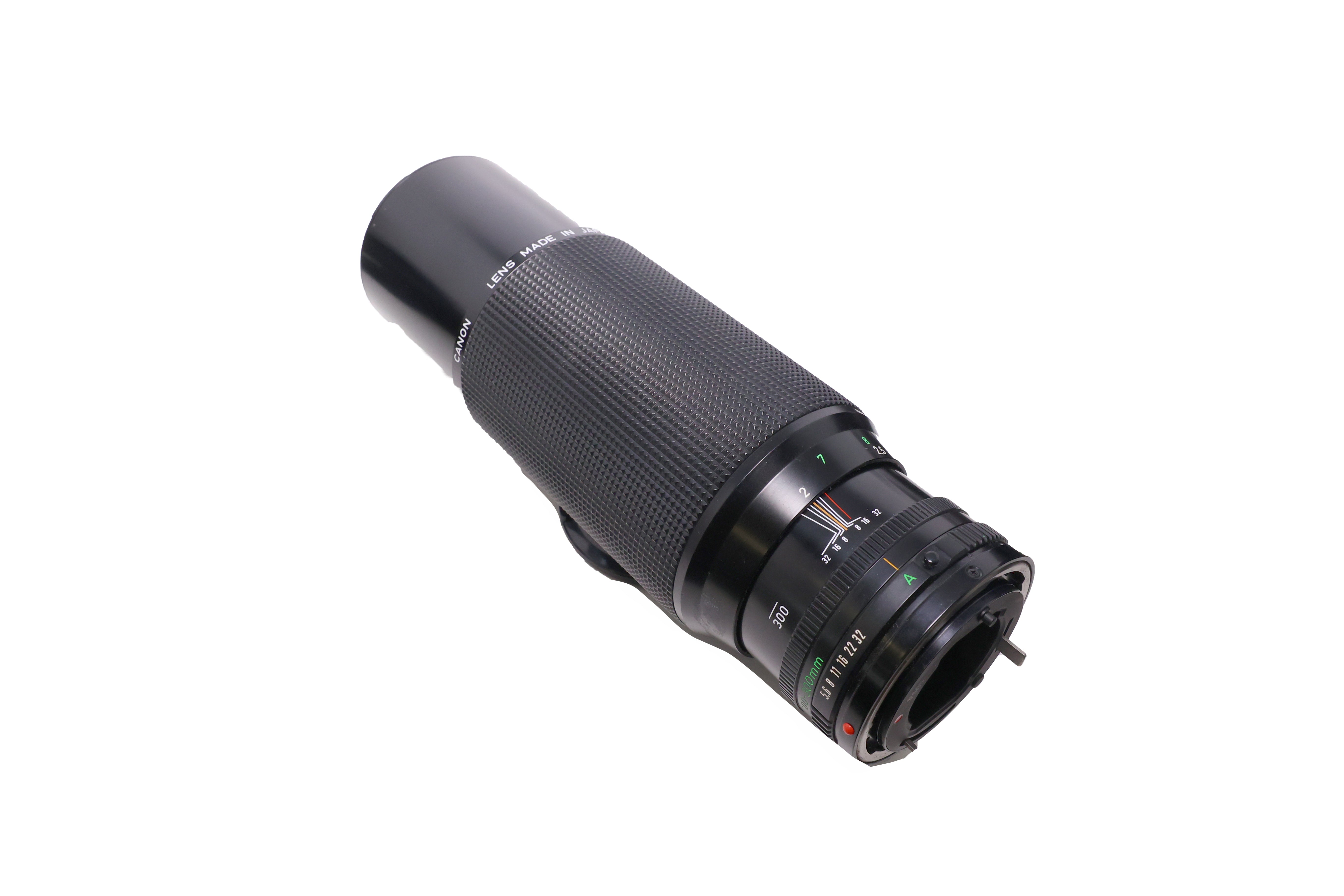 USED Canon 100-300mm f5.6 FD