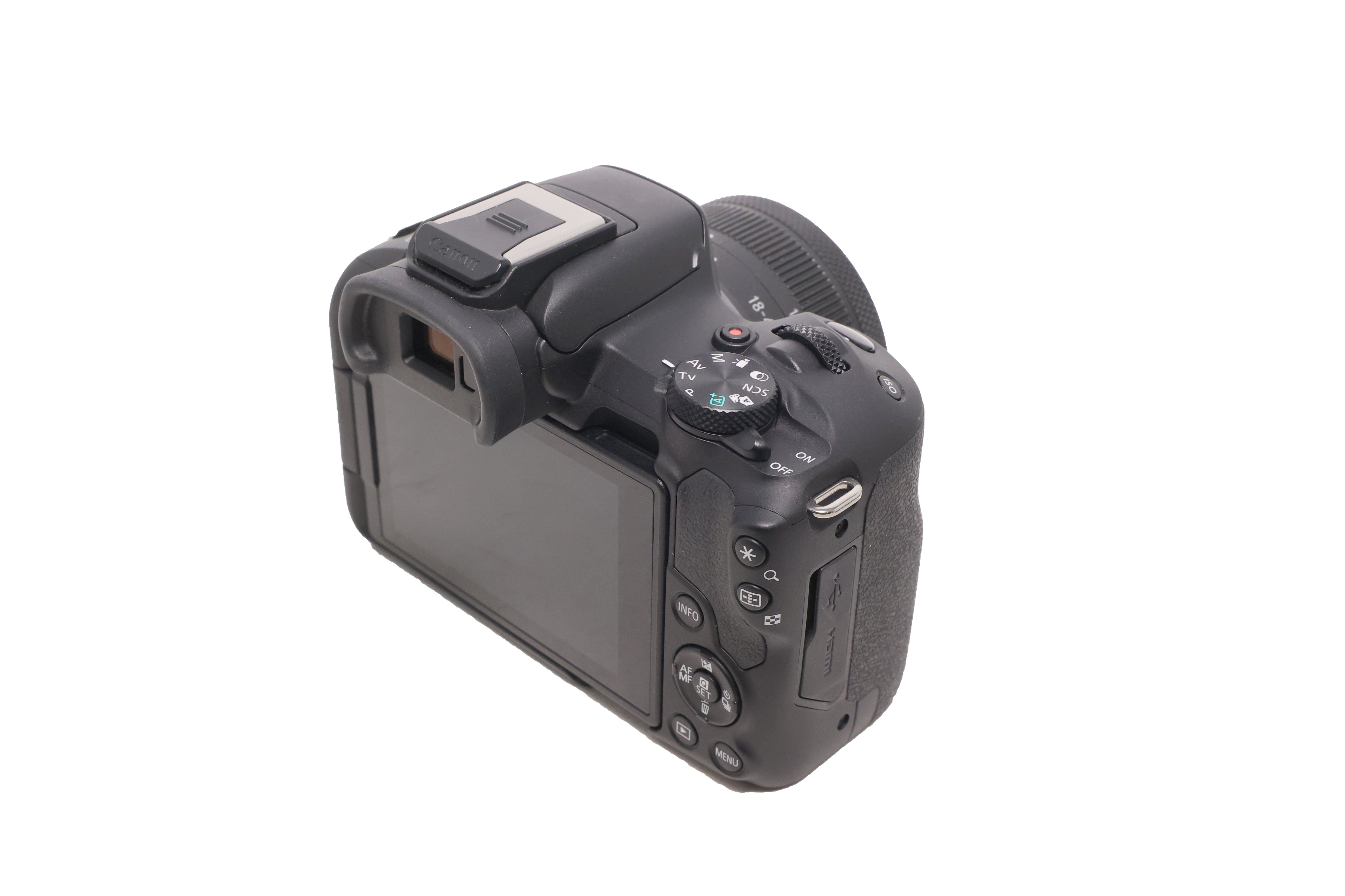 Used Canon EOS R50 Mirrorless Camera with RF-S 18-45mm F4.5-6.3 IS STM Lens (Black)