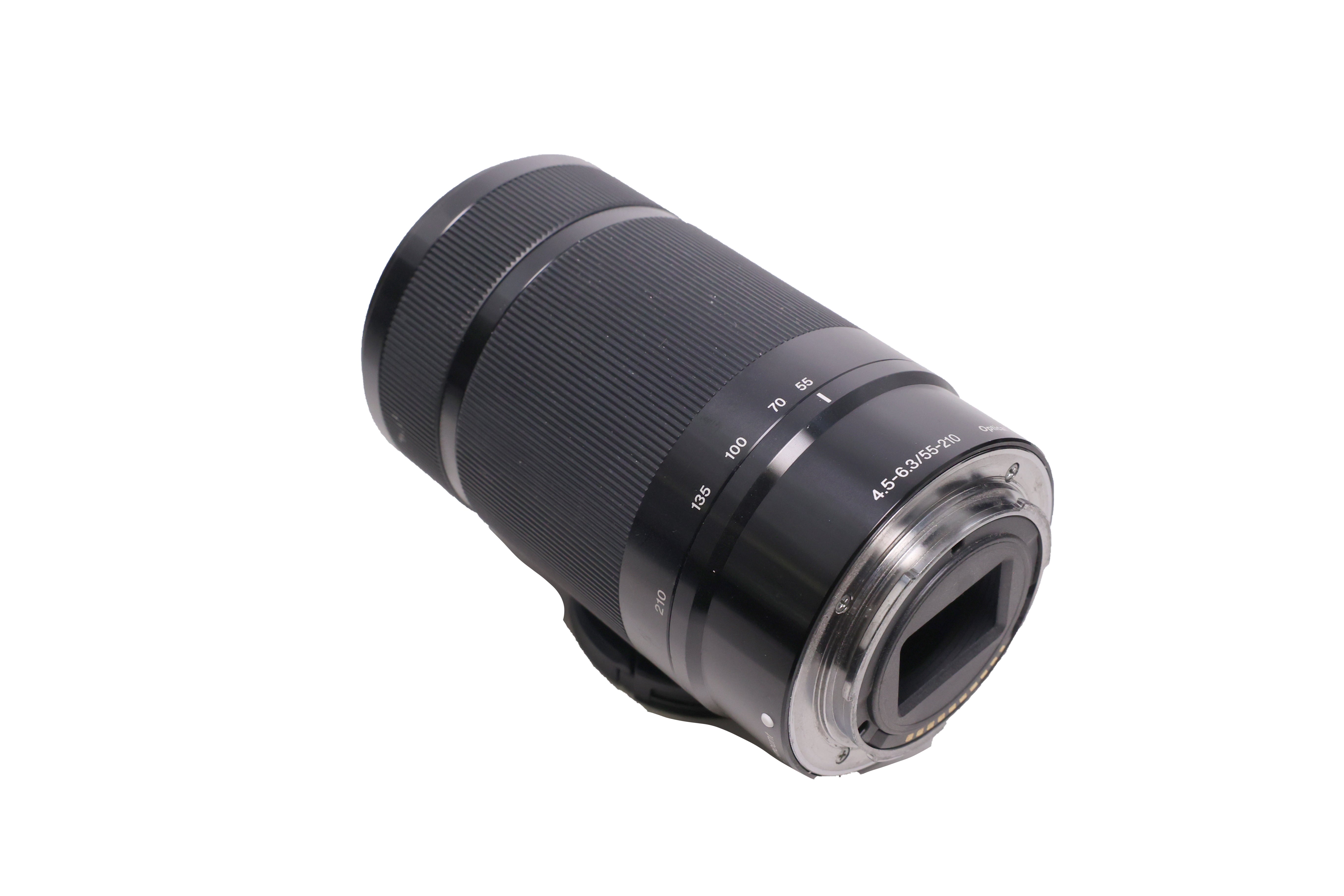 USED Sony 55-210mm F4.5-6.3 OSS E-Mount Lens (Black)