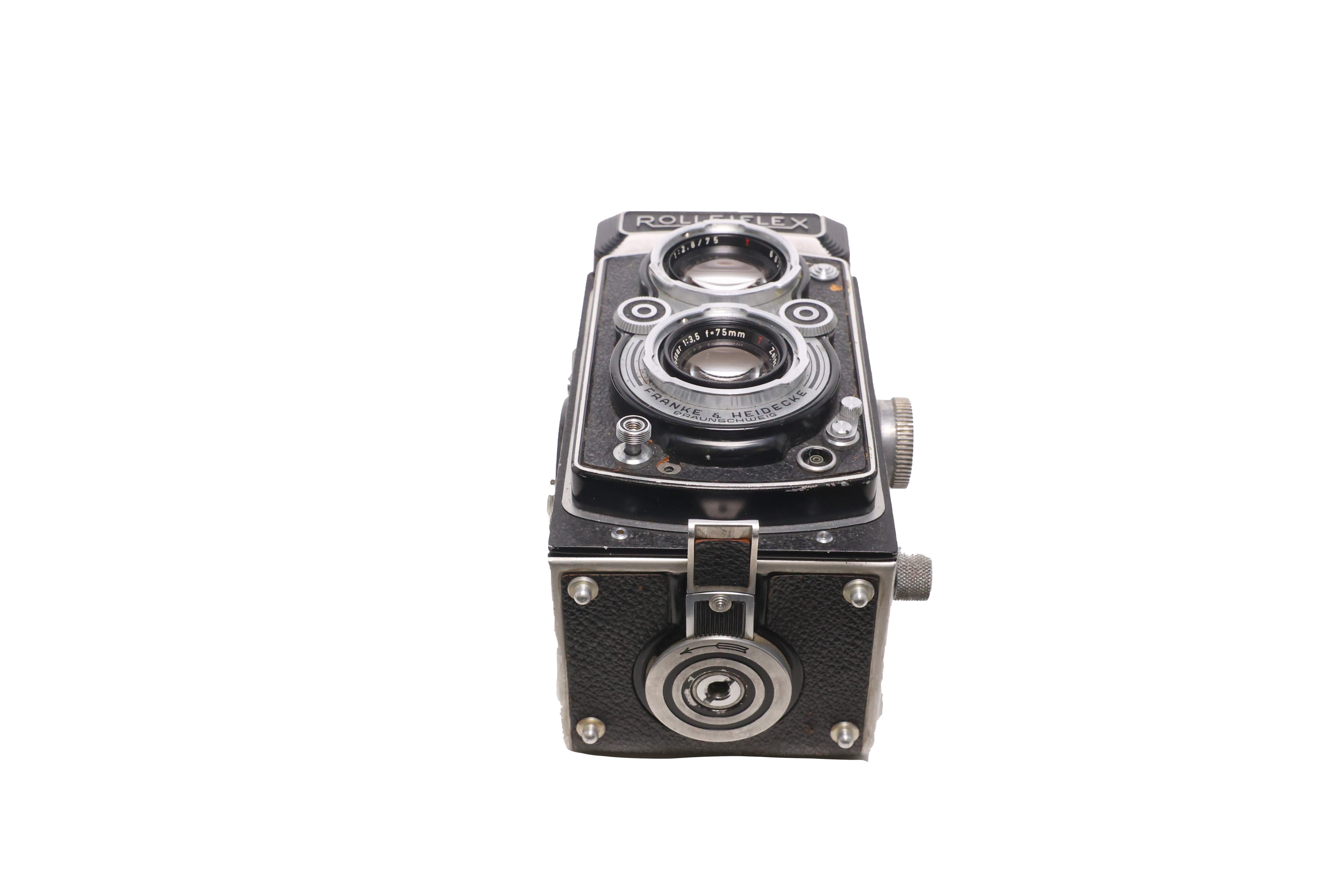 USED Rollieflex TLR w/ 75mm f3.5