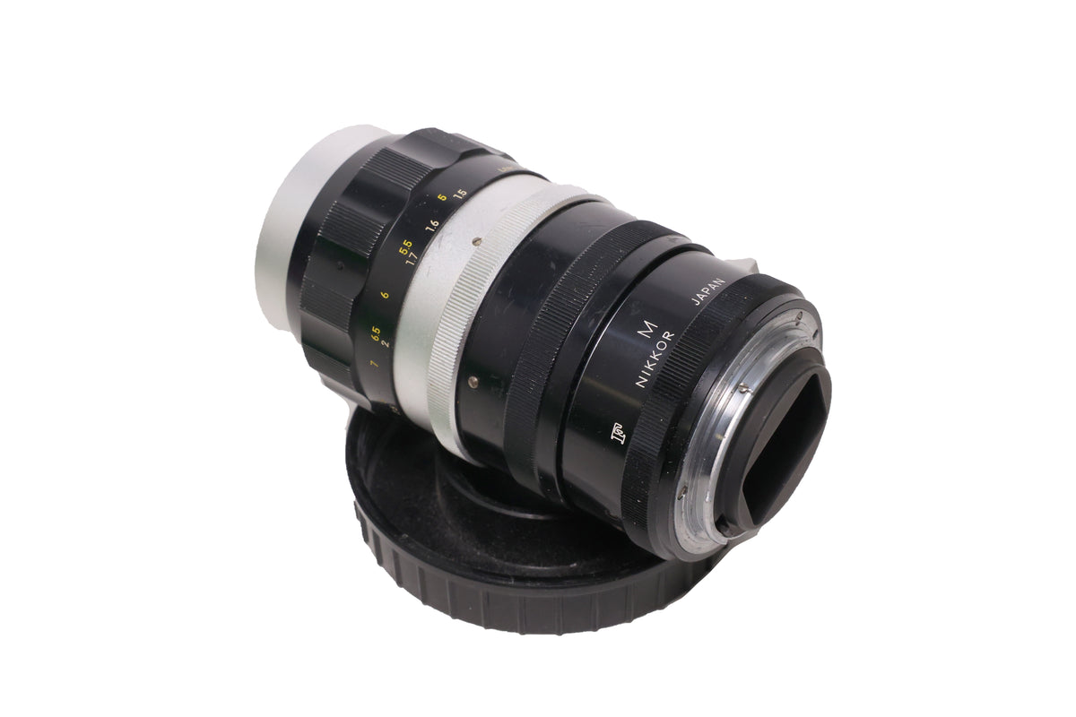 USED Nikon 55mm f3.5 Micro-Nikkor non-AI w/ Macro Adapter
