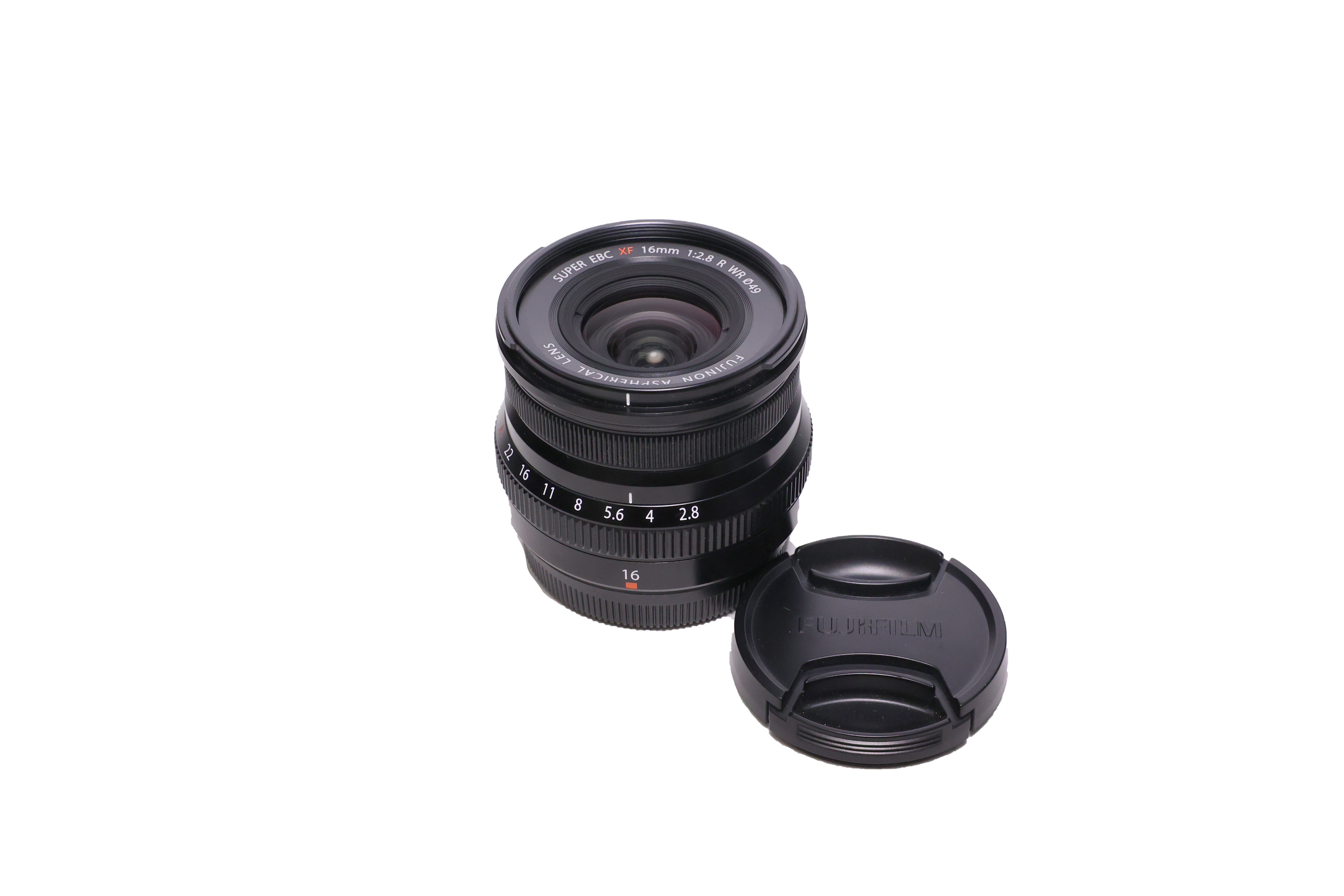 USED Fujifilm 16mm F2.8 R WR Lens (Blk)