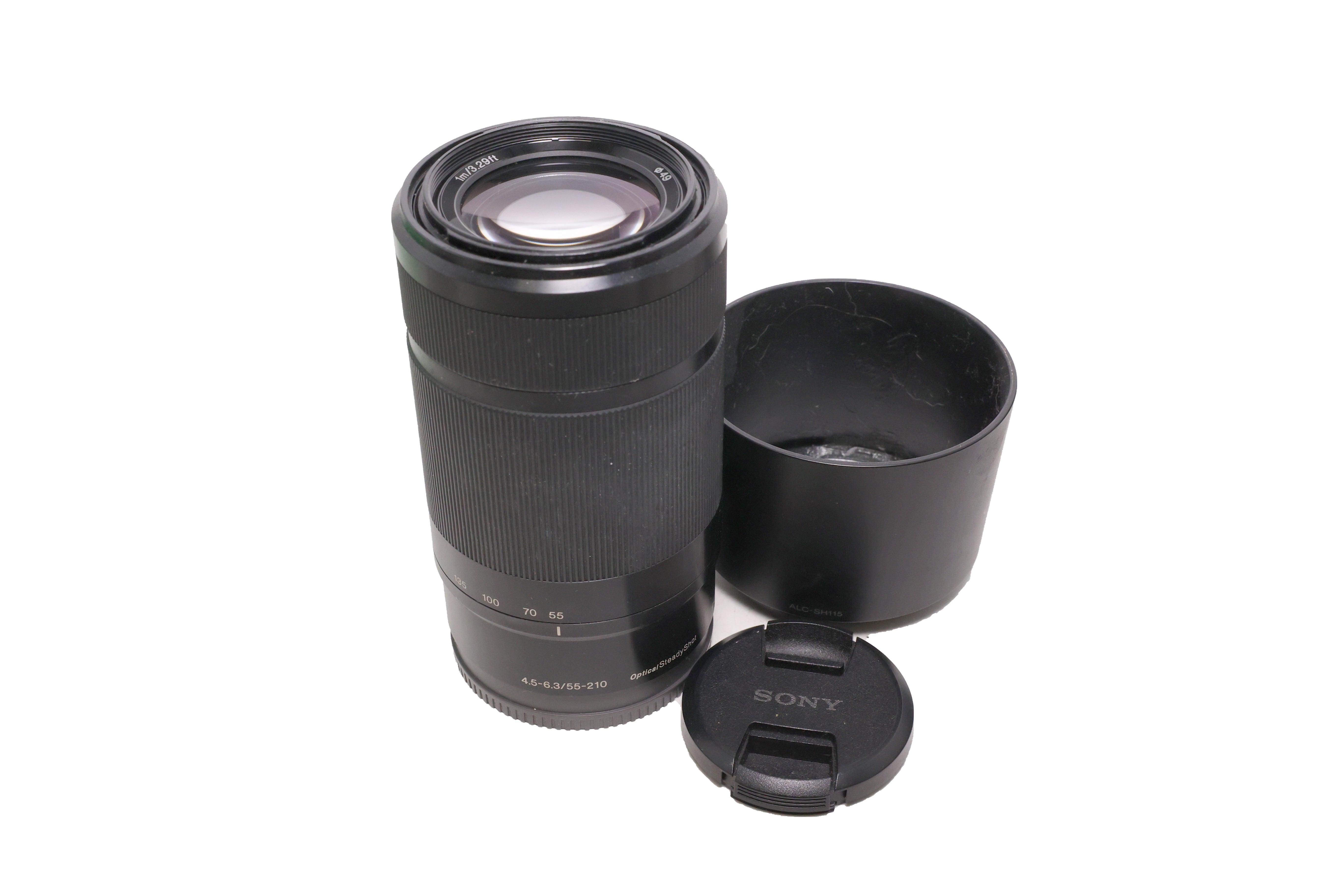USED Sony 55-210mm F4.5-6.3 OSS E-Mount Lens (Black)