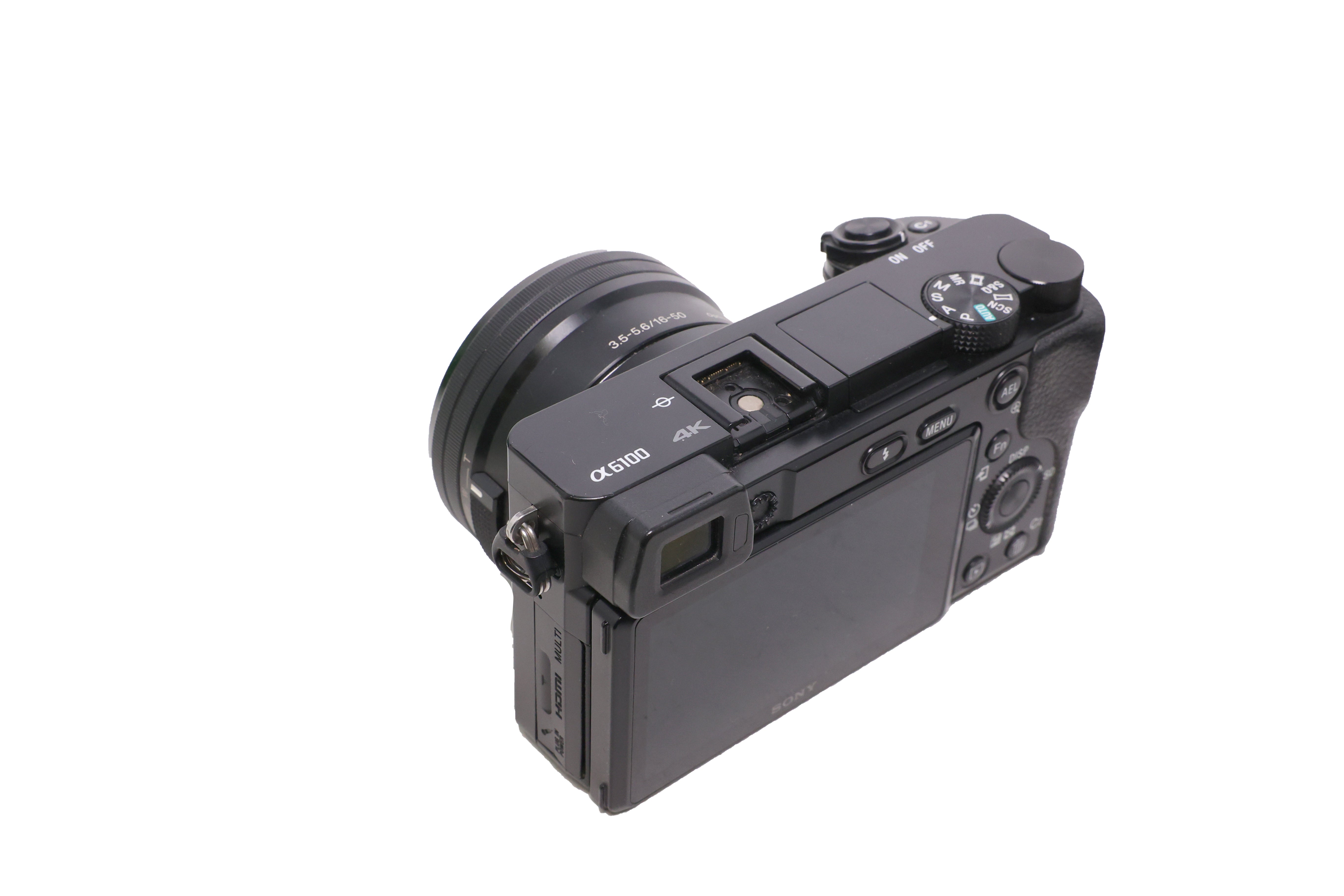 USED Sony Alpha a6100 Mirrorless Digital Camera with 16-50mm