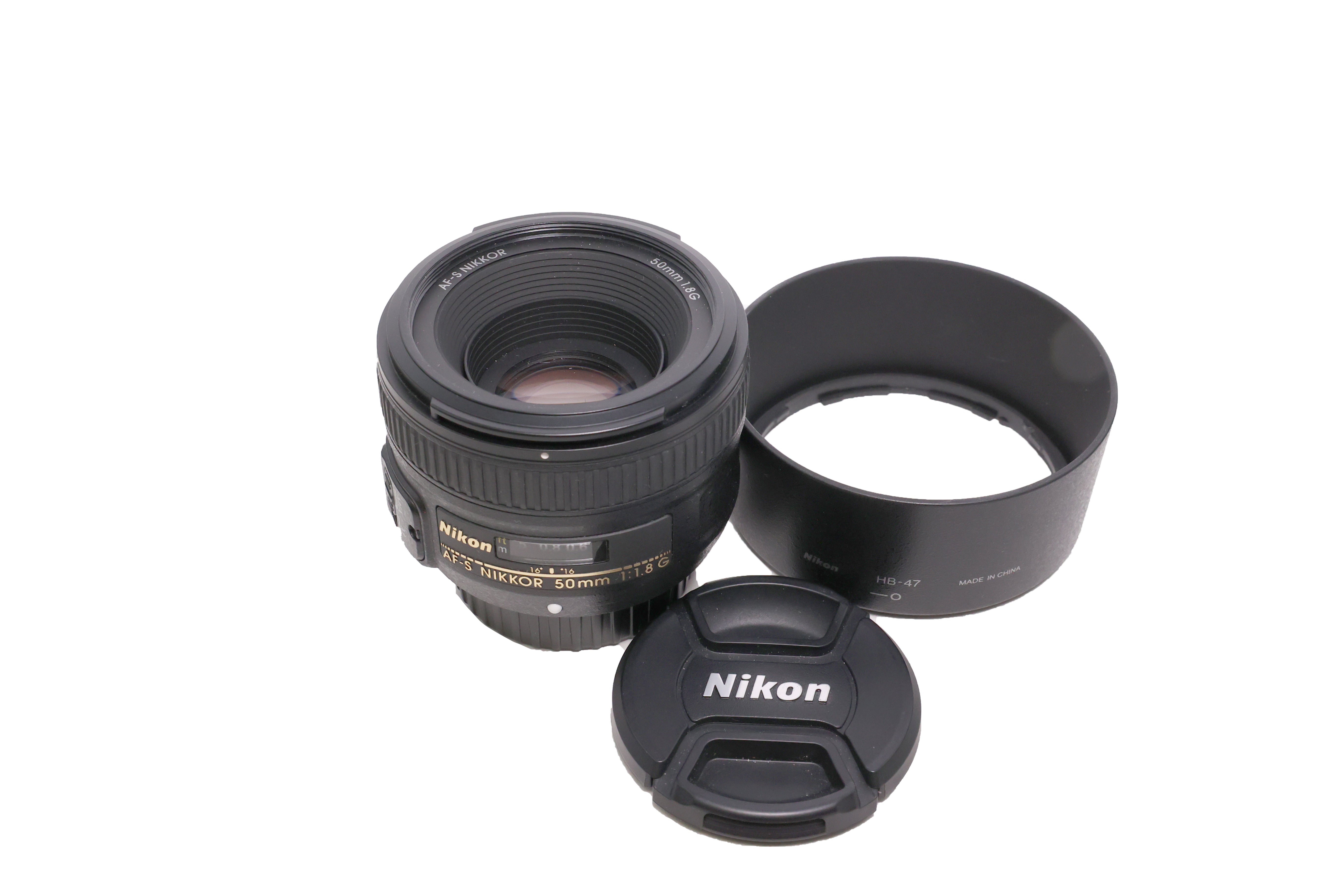 USED Nikon 50mm F1.8 G AF-S Lens