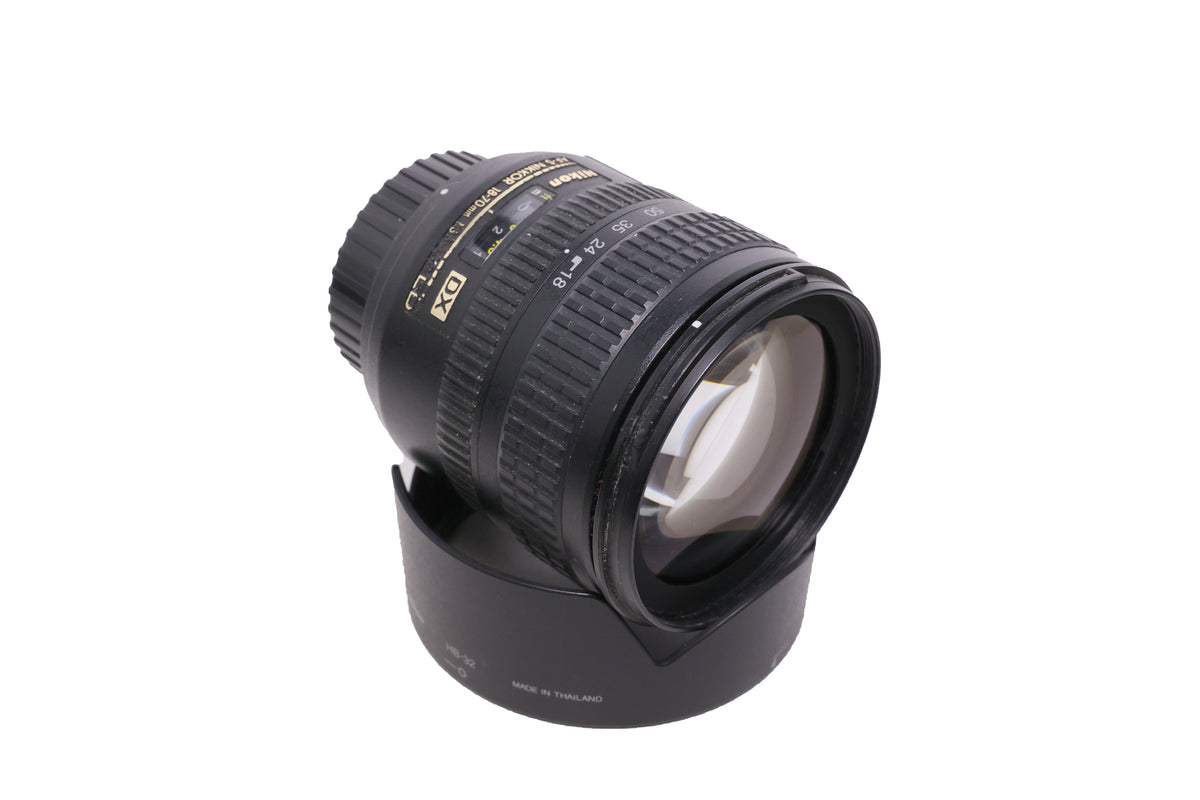 USED Nikon 18-70mm f3.5-4.5 G DX ED