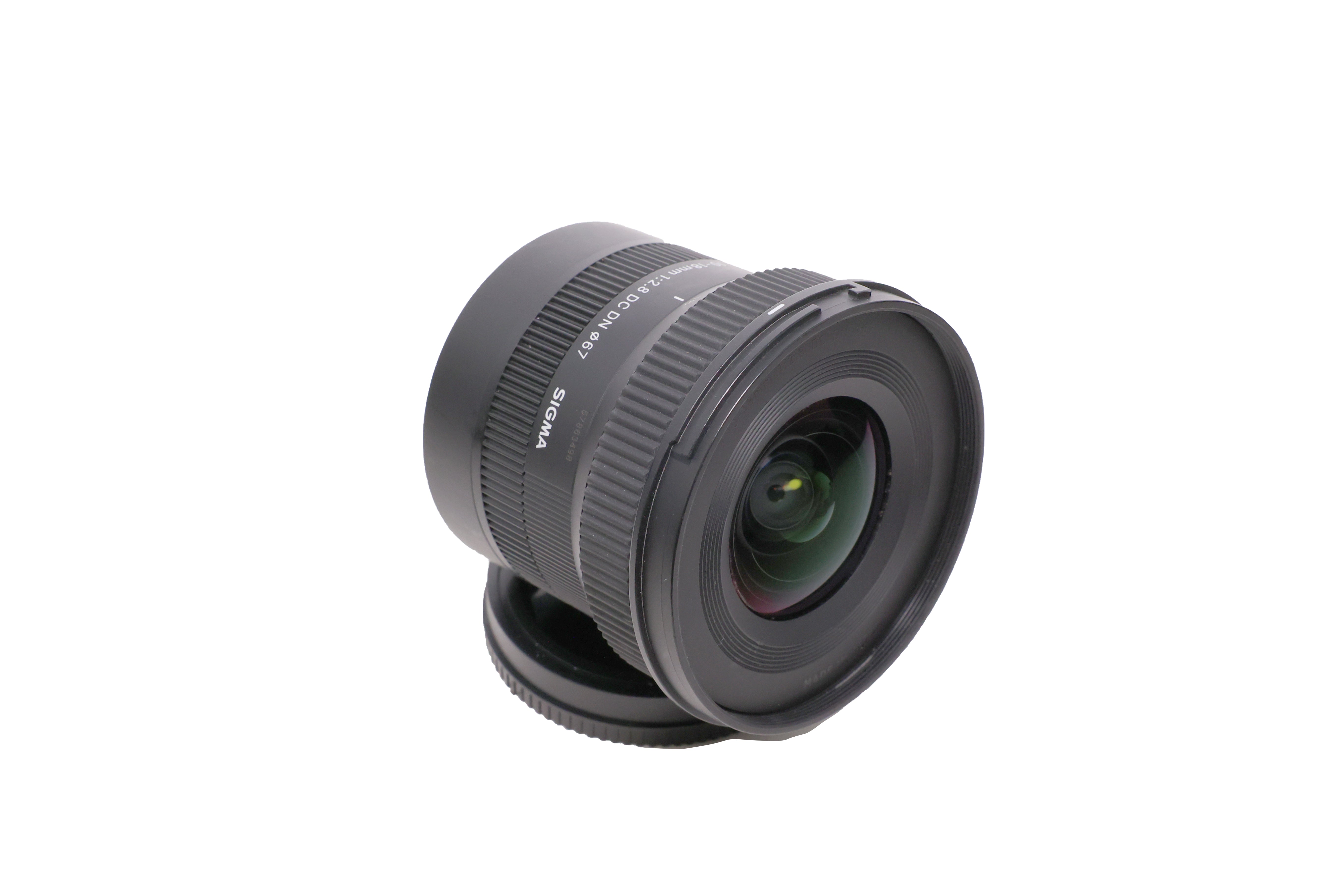 Used Sigma 10-18mm F2.8 DC DN Contemporary Lens (Sony E mount)