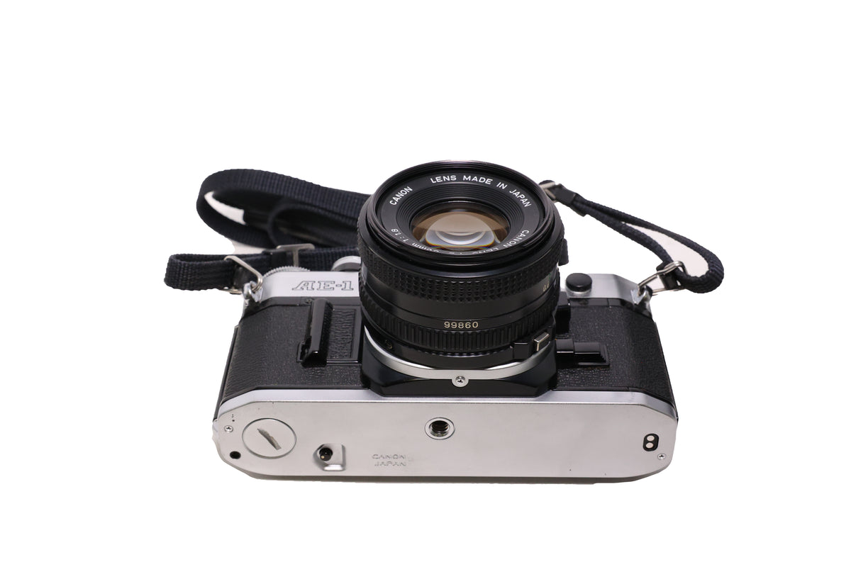 USED Canon AE-1 w/ 50mm f1.8